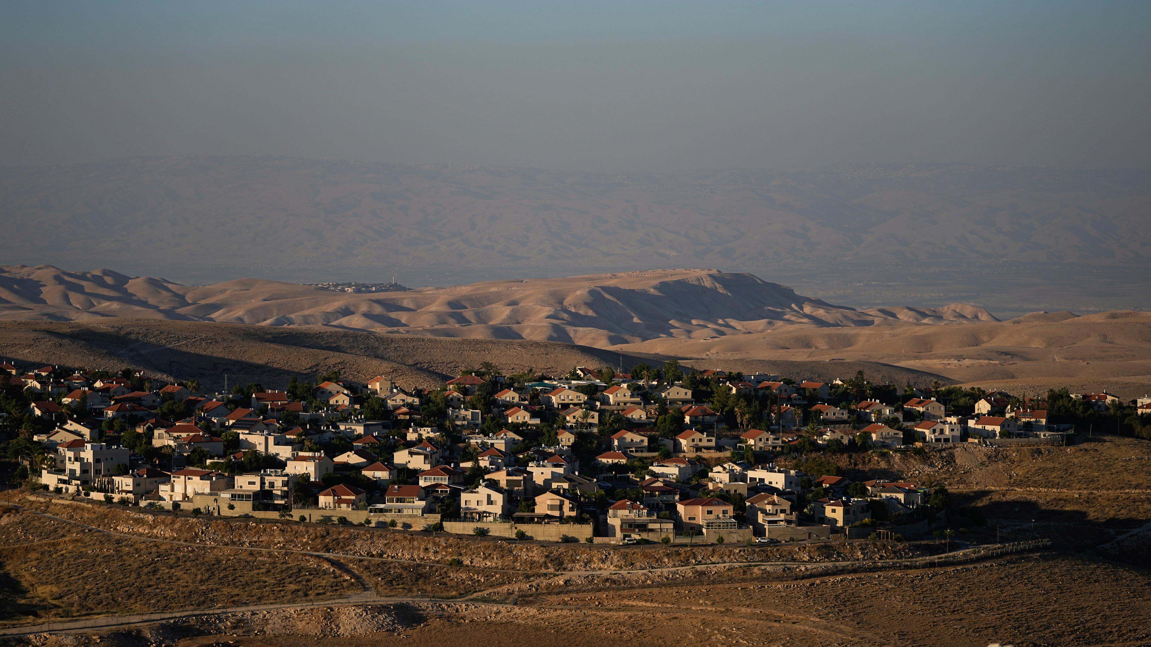 Israelische Siedlung Kedar im Westjordanland