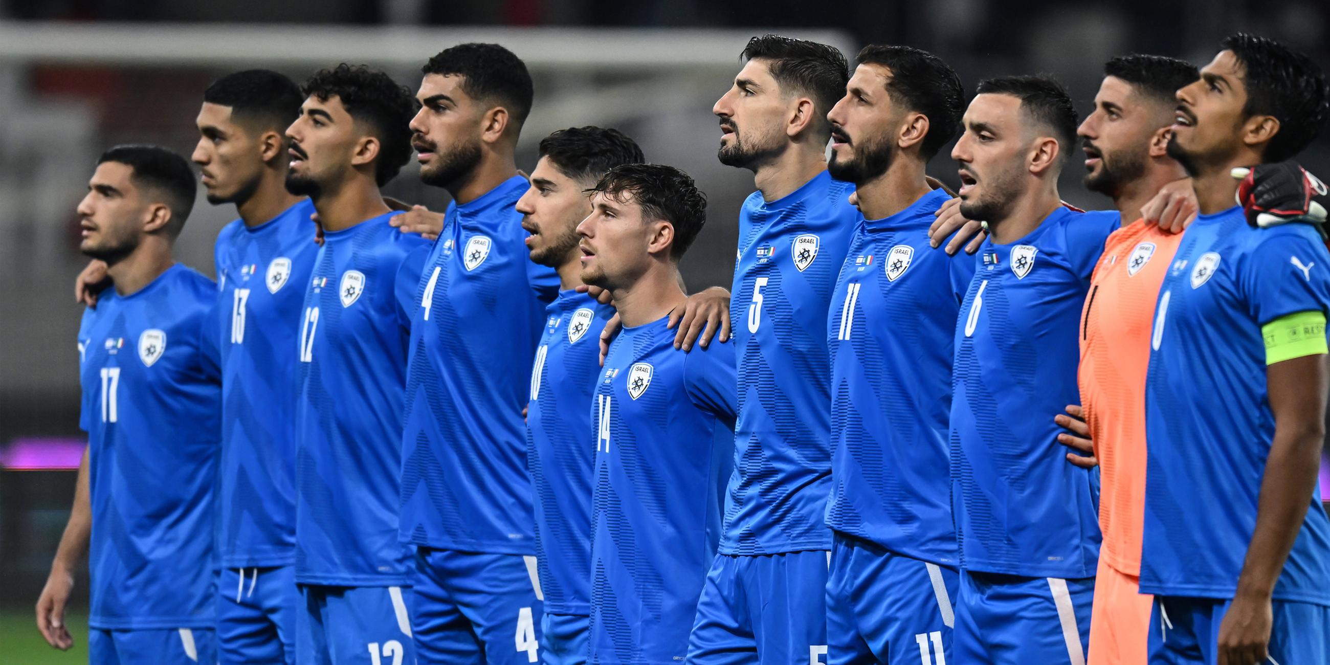 Israels Fußball-Nationalmannschaft aufgenoimmen am 9.9.2024