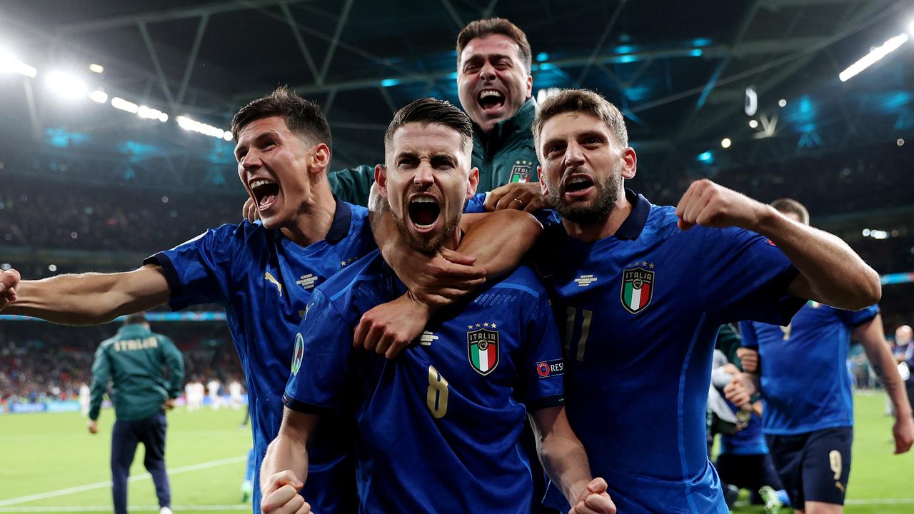 Fußball-EM 2020 Italien - Spanien 4:2 i.E ...