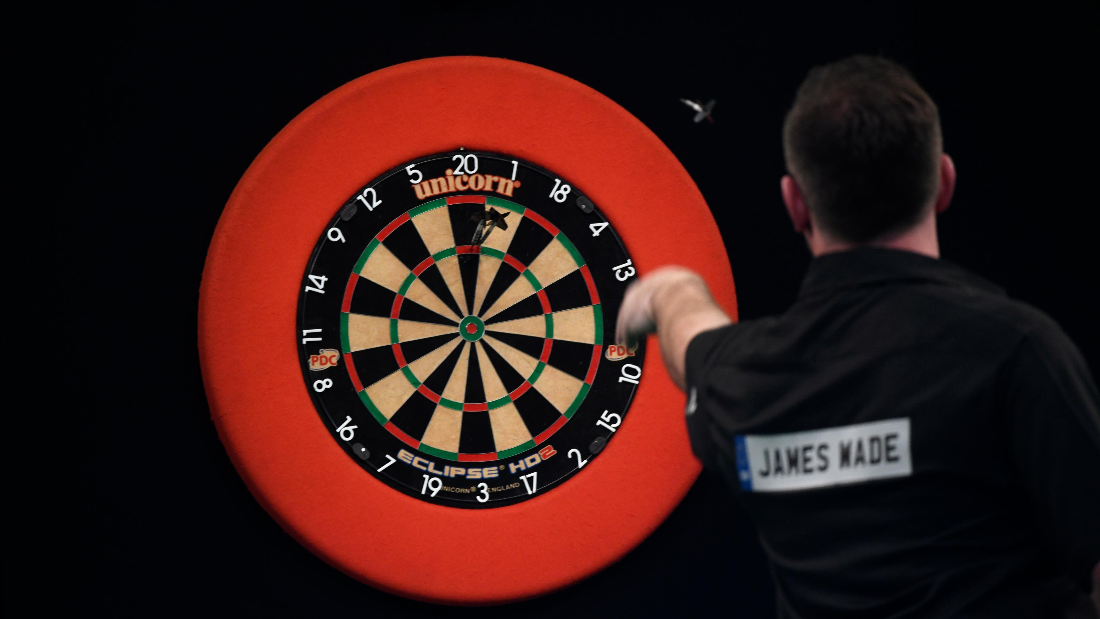 Hartes Auftaktprogramm: James Wade trifft in der ersten Runde auf Landsmann Rob Cross