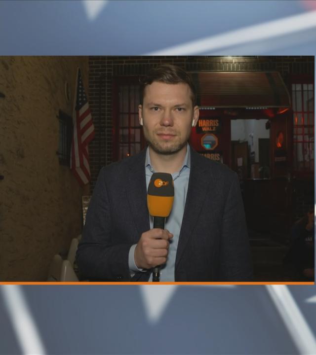 ZDF-Reporter Jan Fritsche in Philadelphia, Pennsylvania