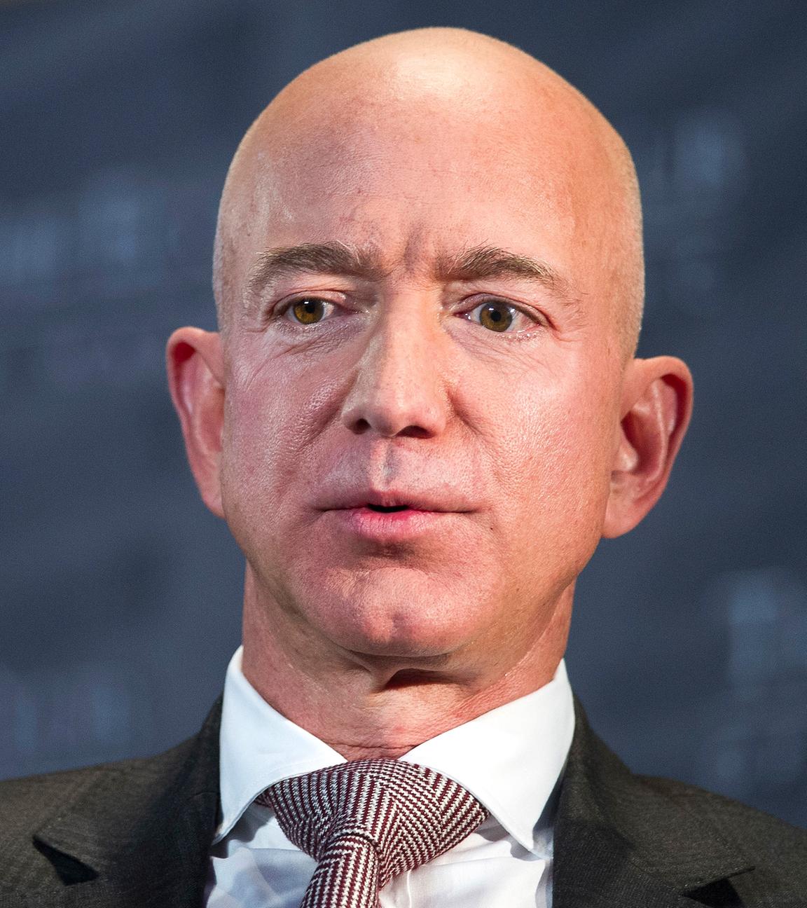 Nahaufnahme von Jeff Bezos