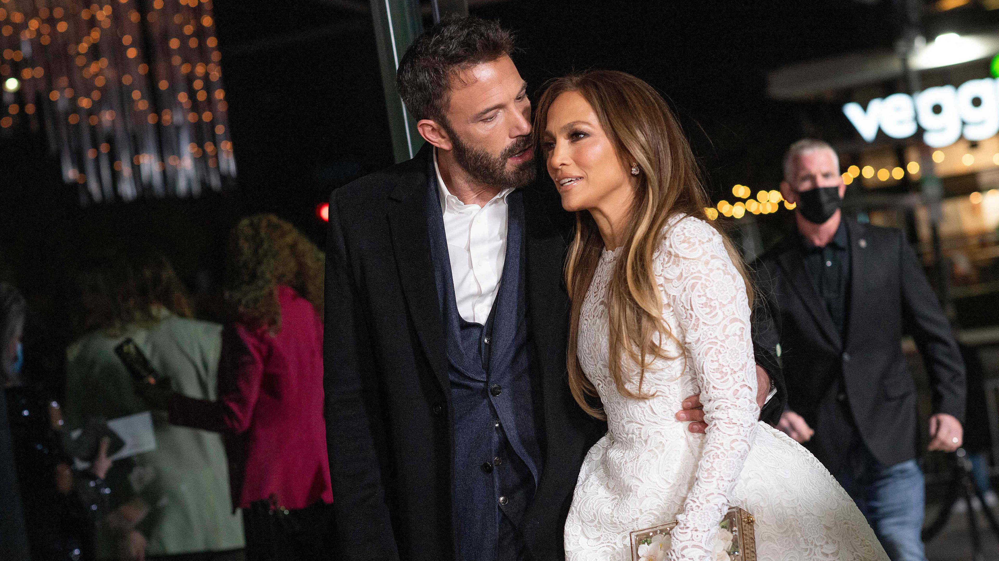 Jennifer Lopez und Ben Affleck, aufgenommen am 08.02.2022