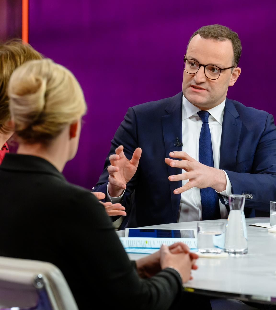 Jens Spahn bei Maybrit Illner