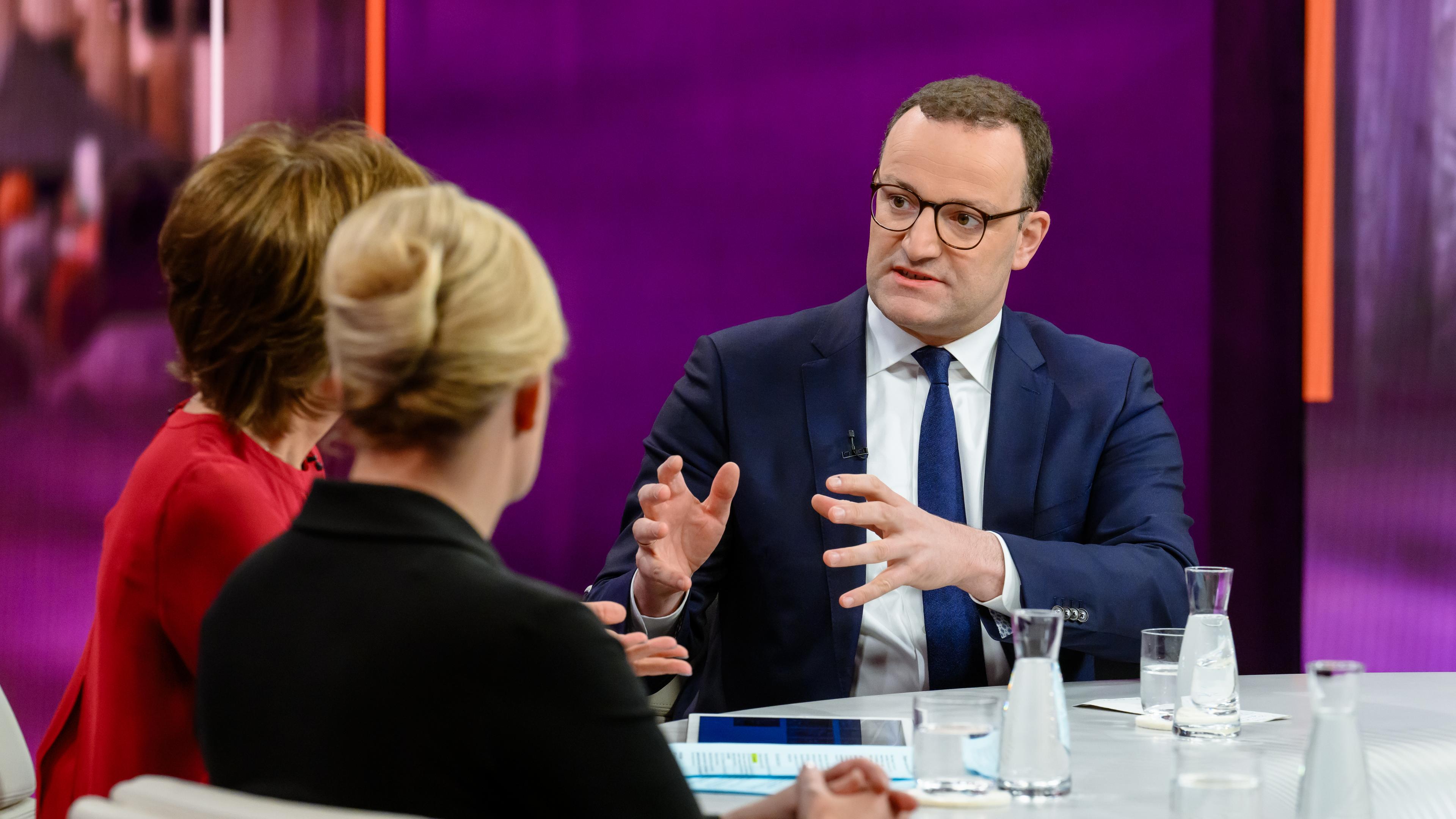 Jens Spahn bei Maybrit Illner