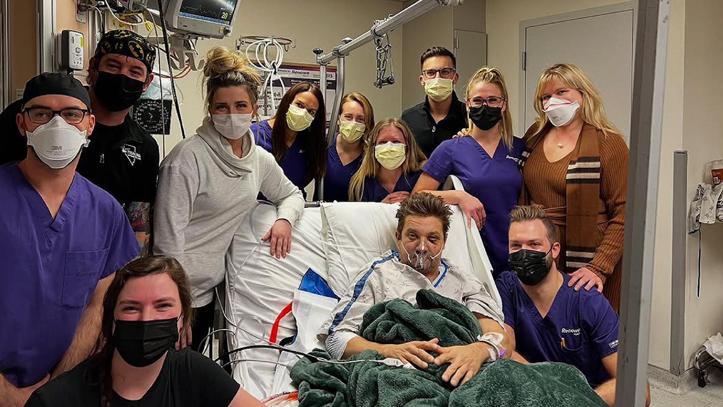 Jeremy Renner im Krankenhaus