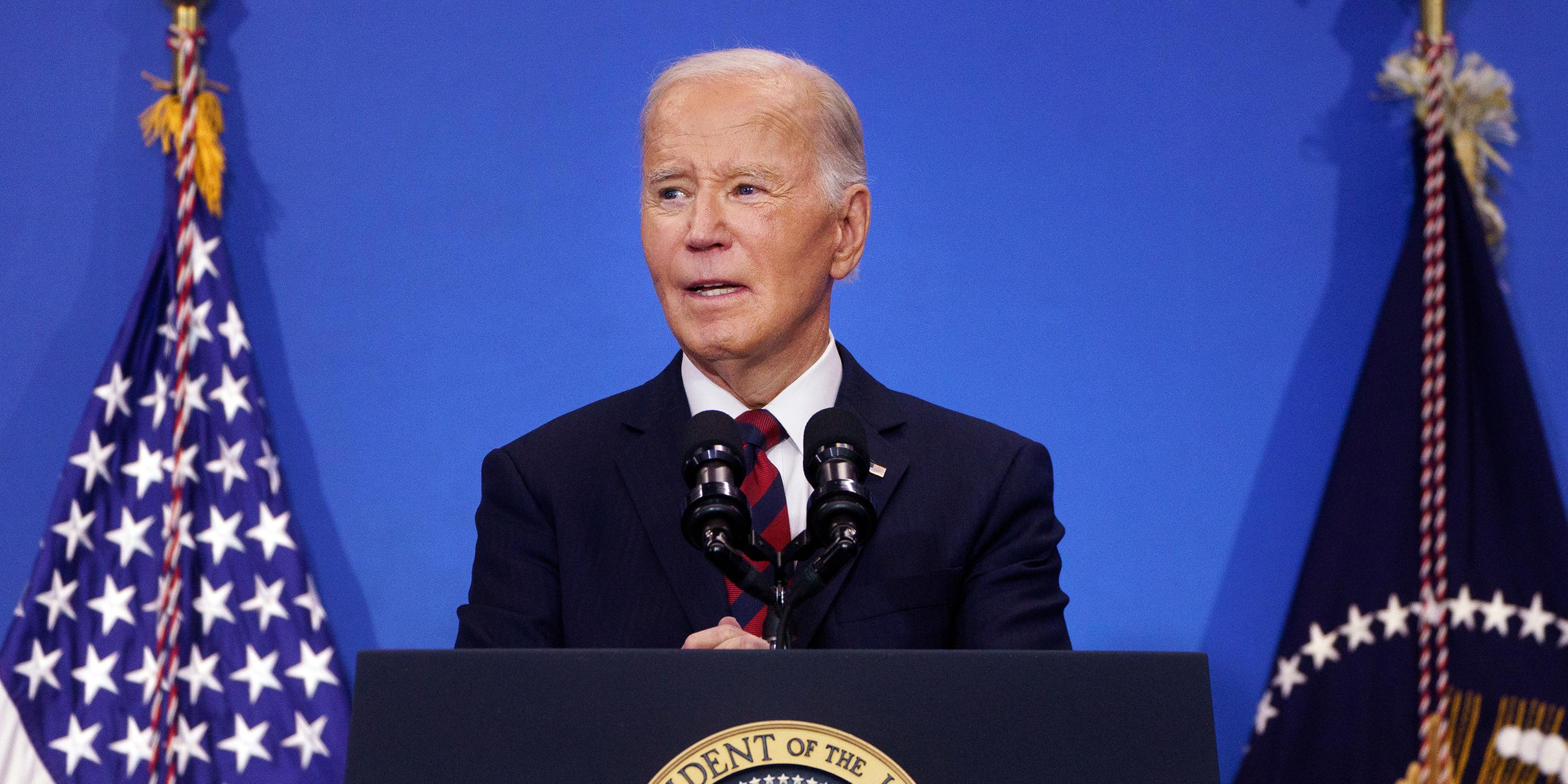 US-Präsident Joe Biden in Washington