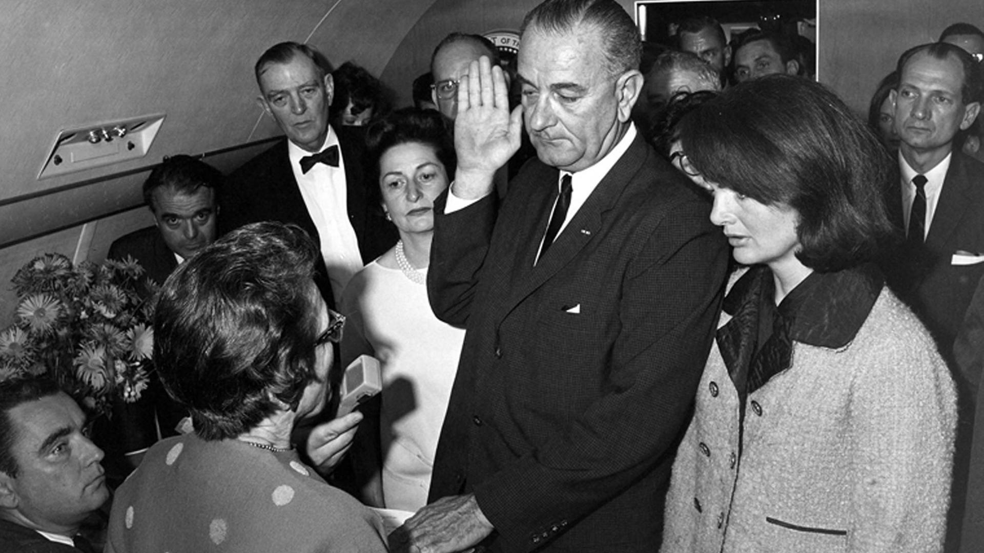 Amtseinführung von Lyndon B. Johnson 1963