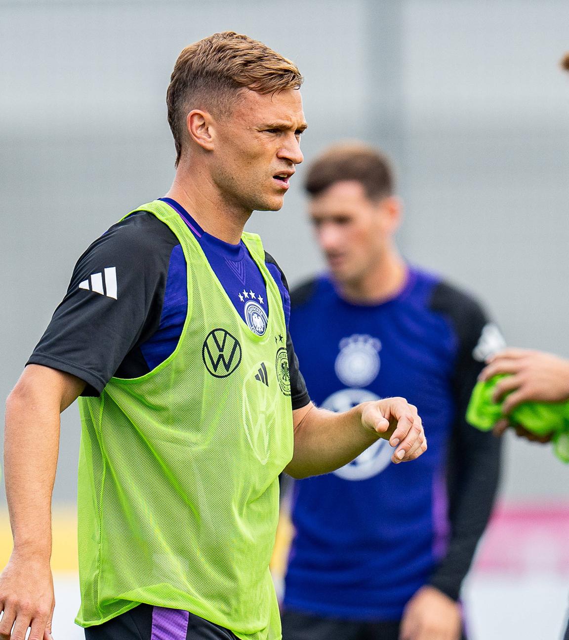 Joshua Kimmich bei der Auftakttraining der deutschen Fussball Nationalmannschaft.