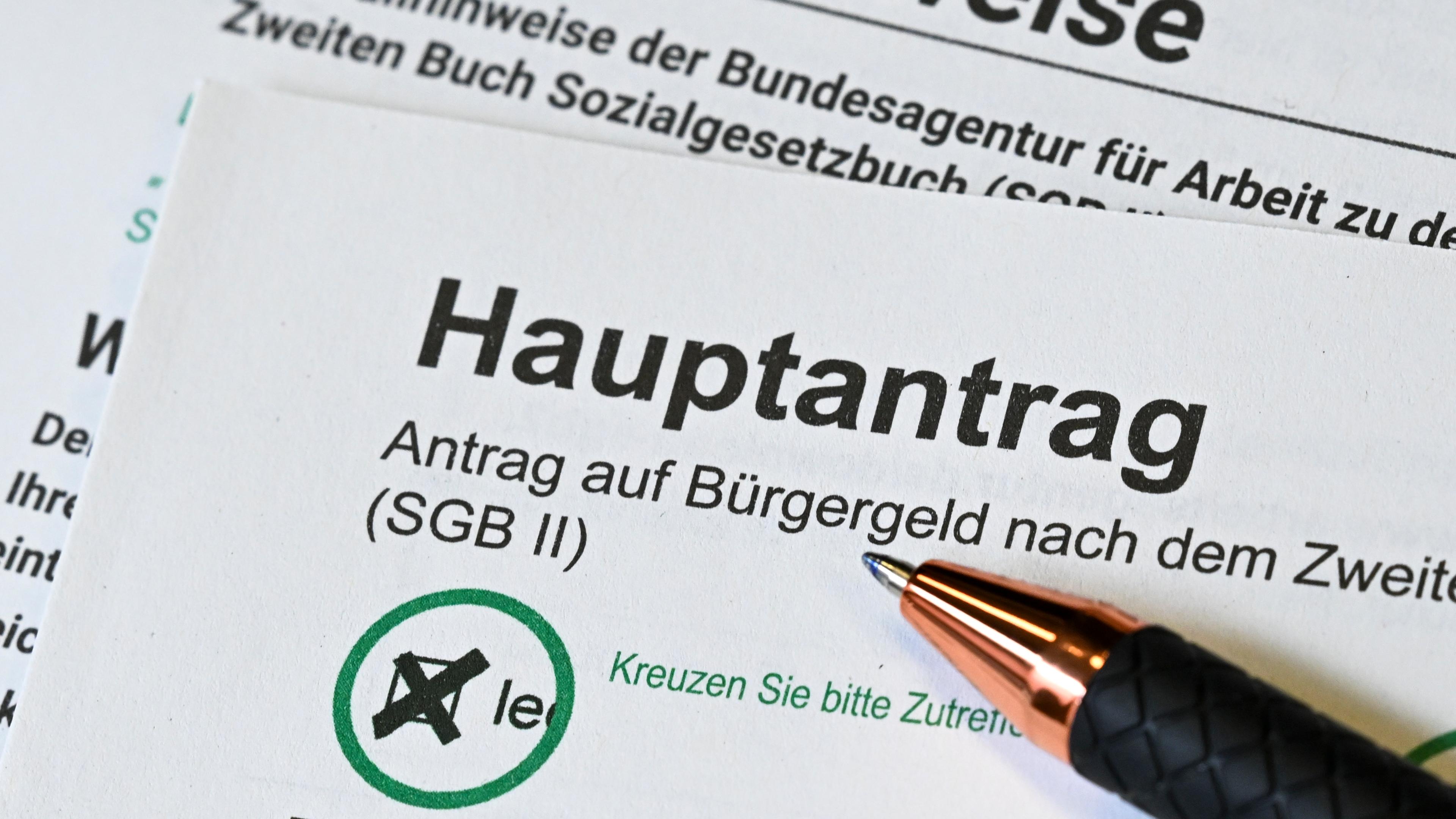 Antrag auf Bürgergeld