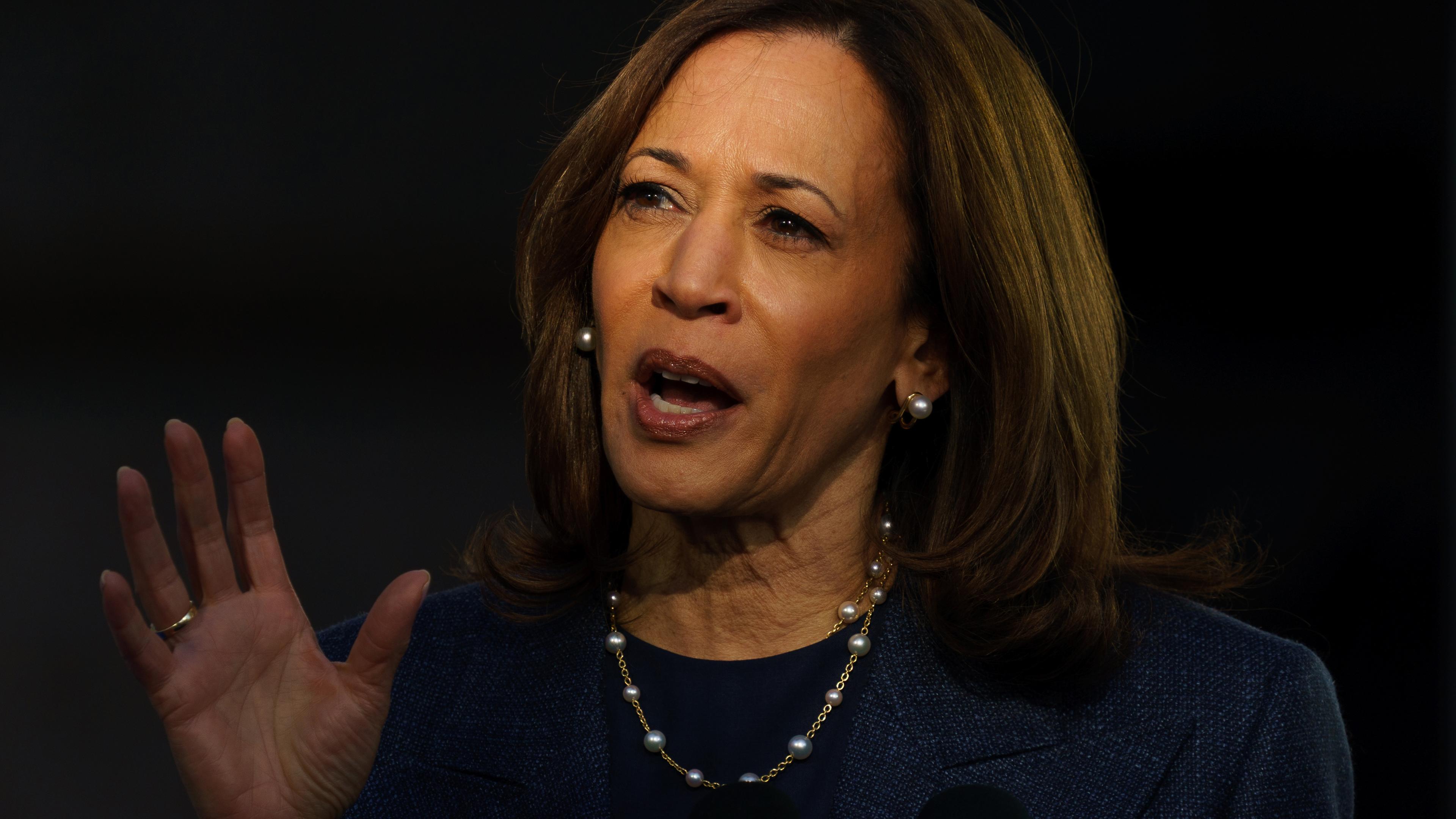 Kamala Harris bei Wahlkampf in Pennsylvania