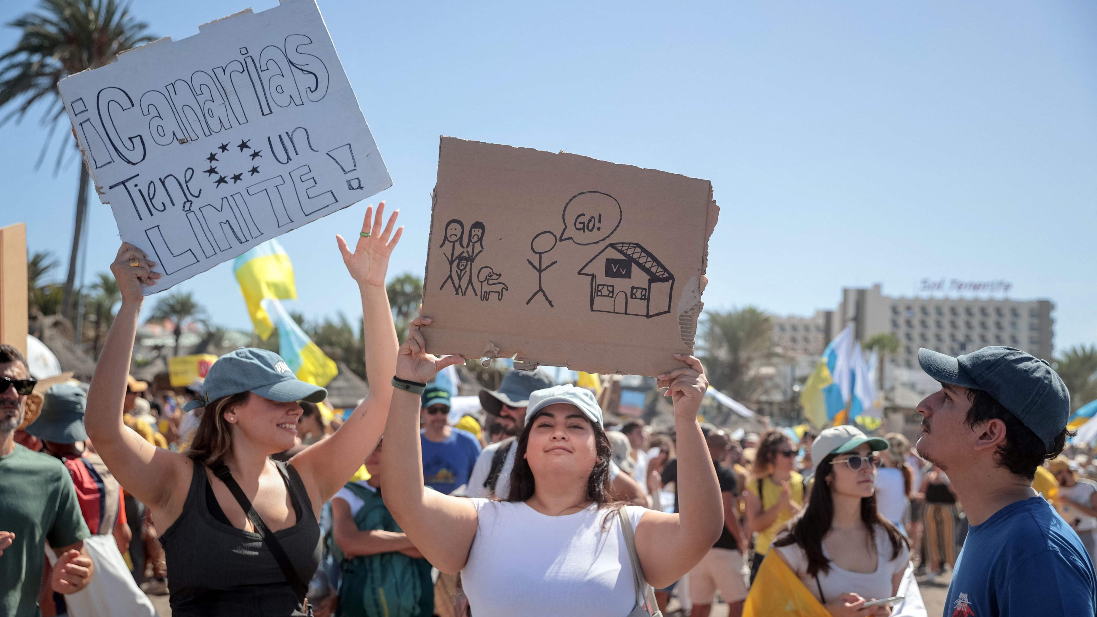 Demo auf Kanaren