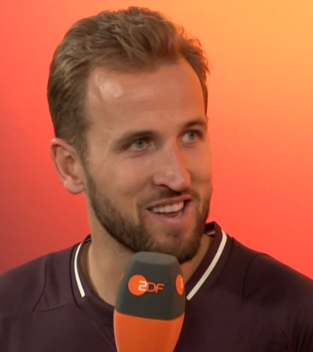 Harry Kane im Interview.