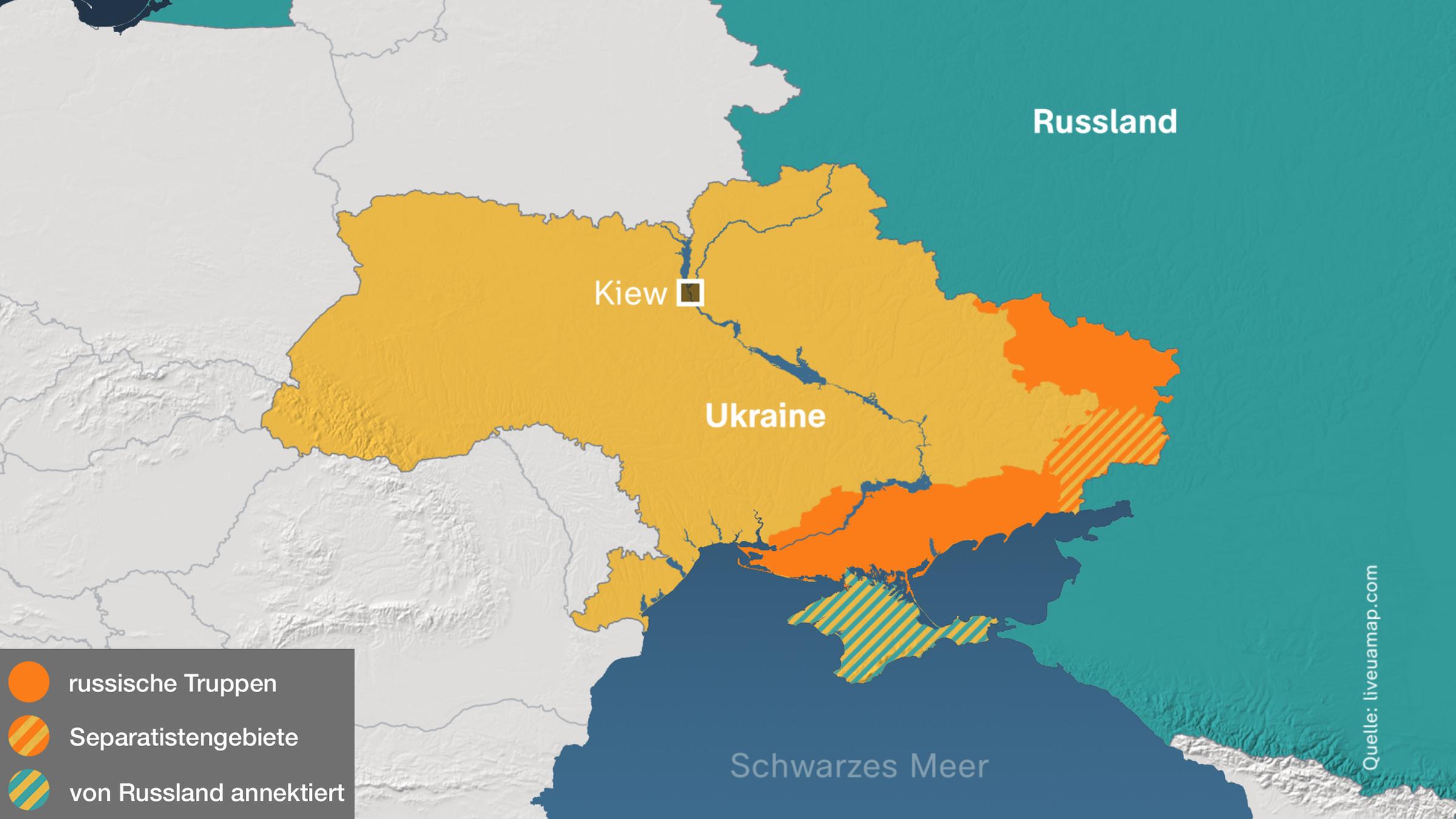 Карта левобережной украины с областями и городами