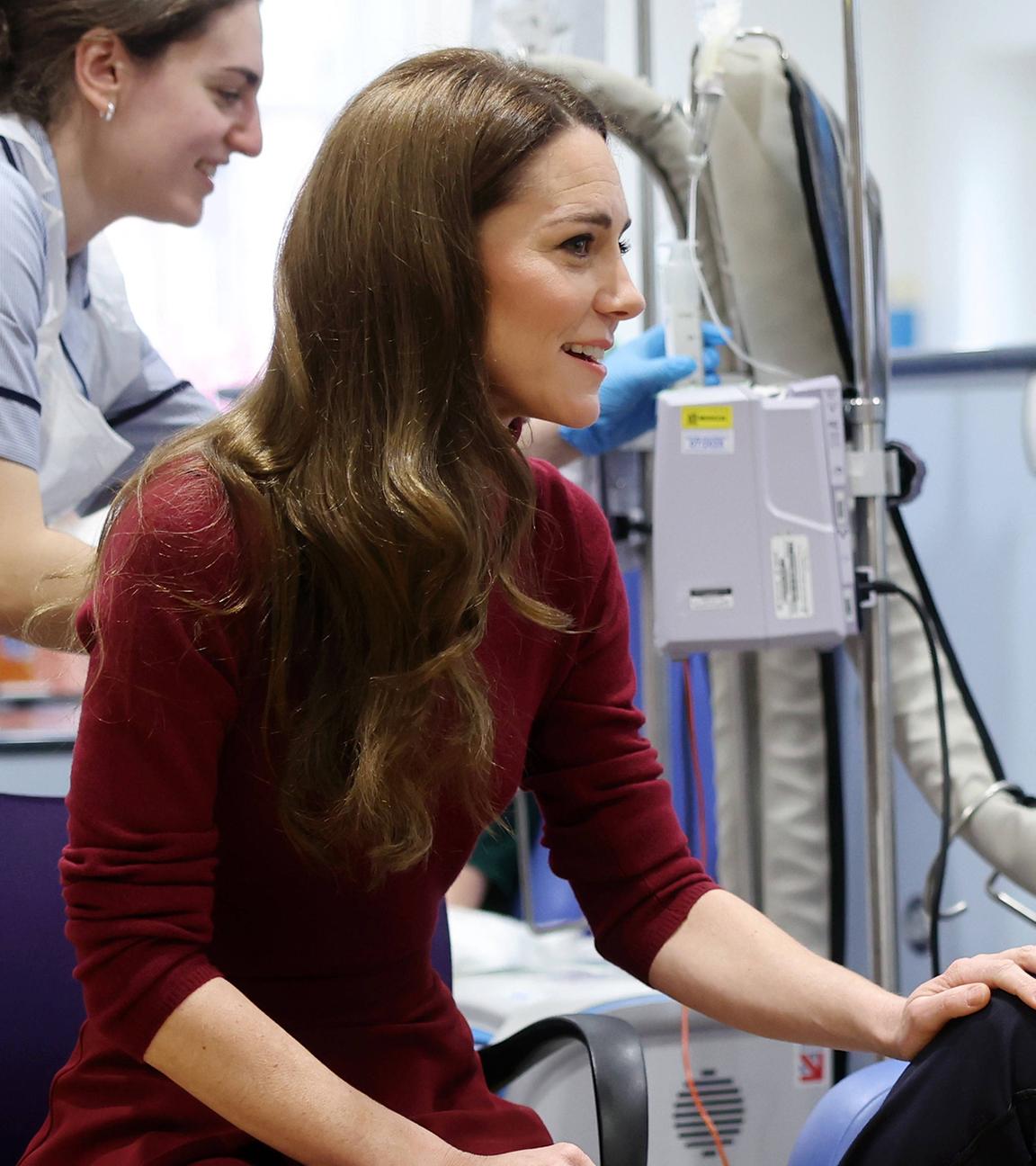 Prinzessin Kate besucht das Royal Marsden Hospital