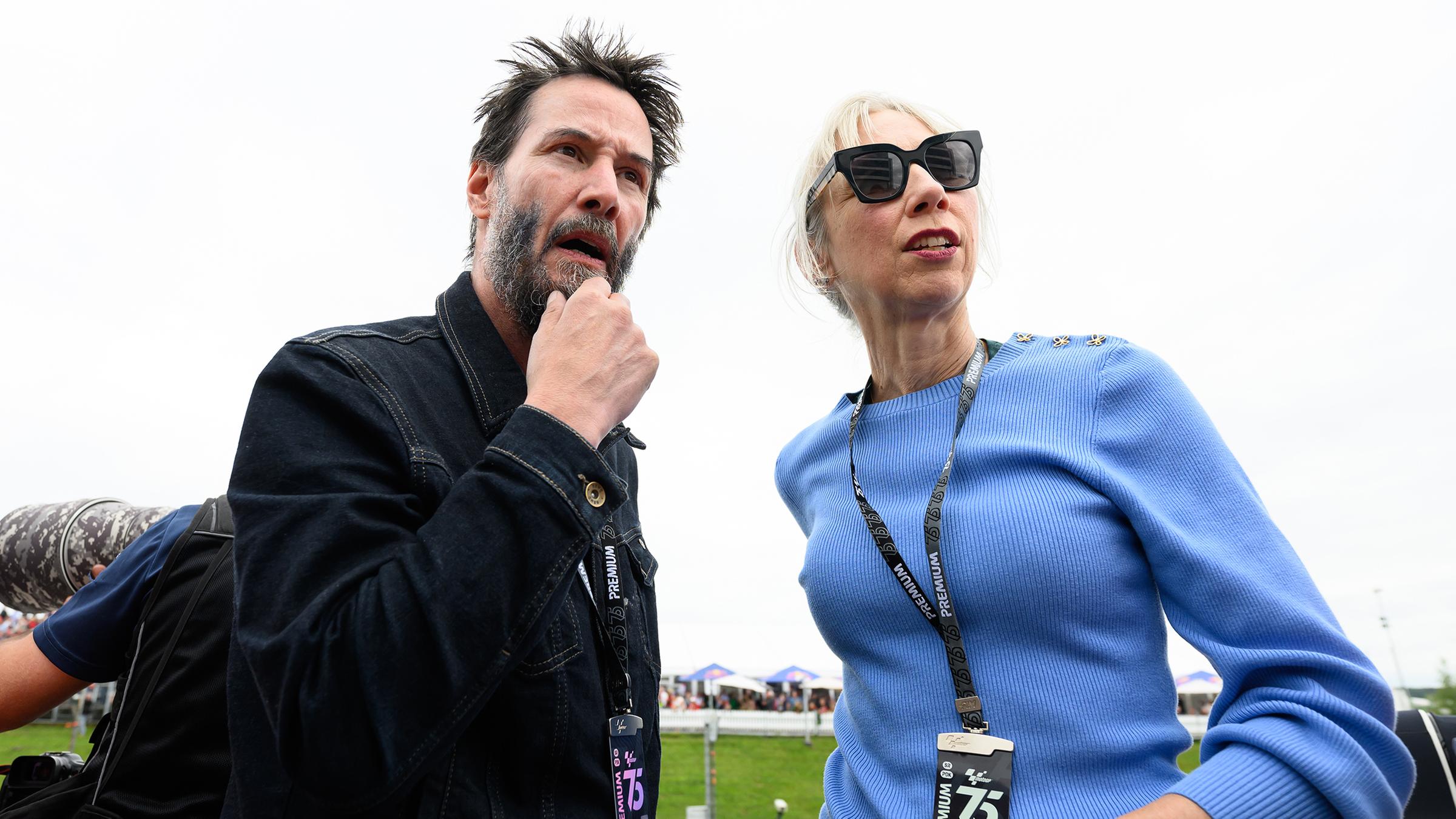 Keanu Reeves am Sachsenring