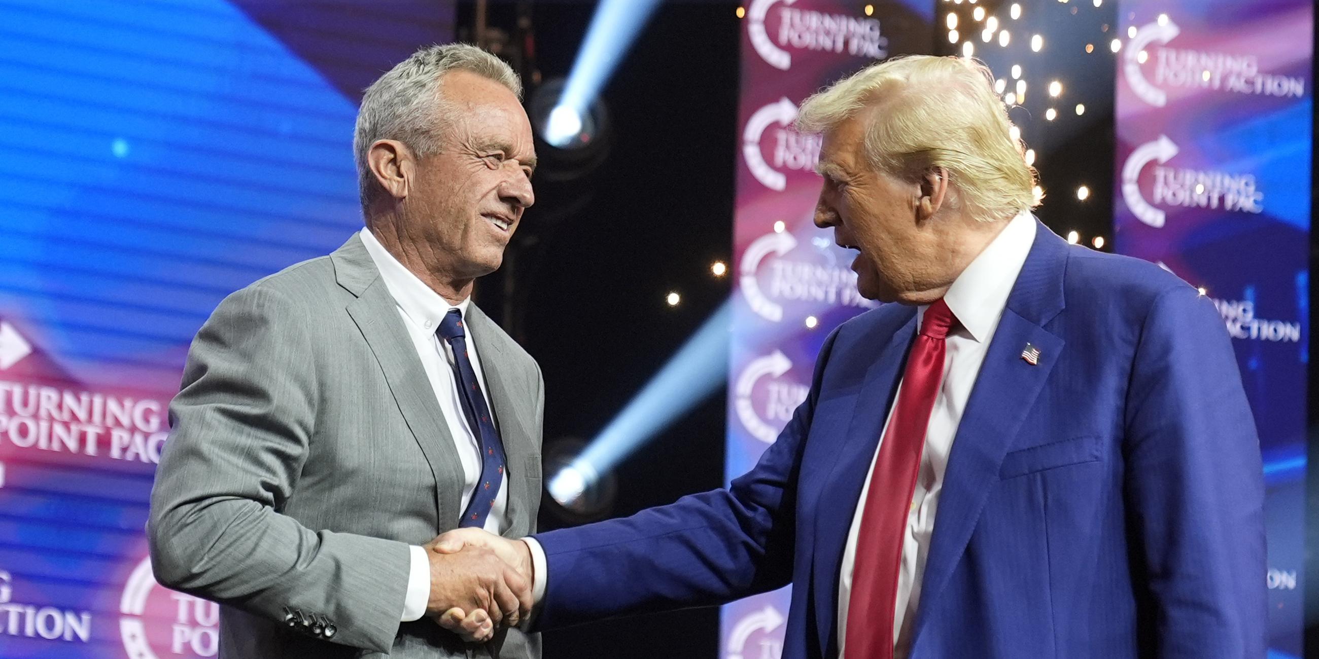 Robert F. Kennedy Jr. und Donald Trump