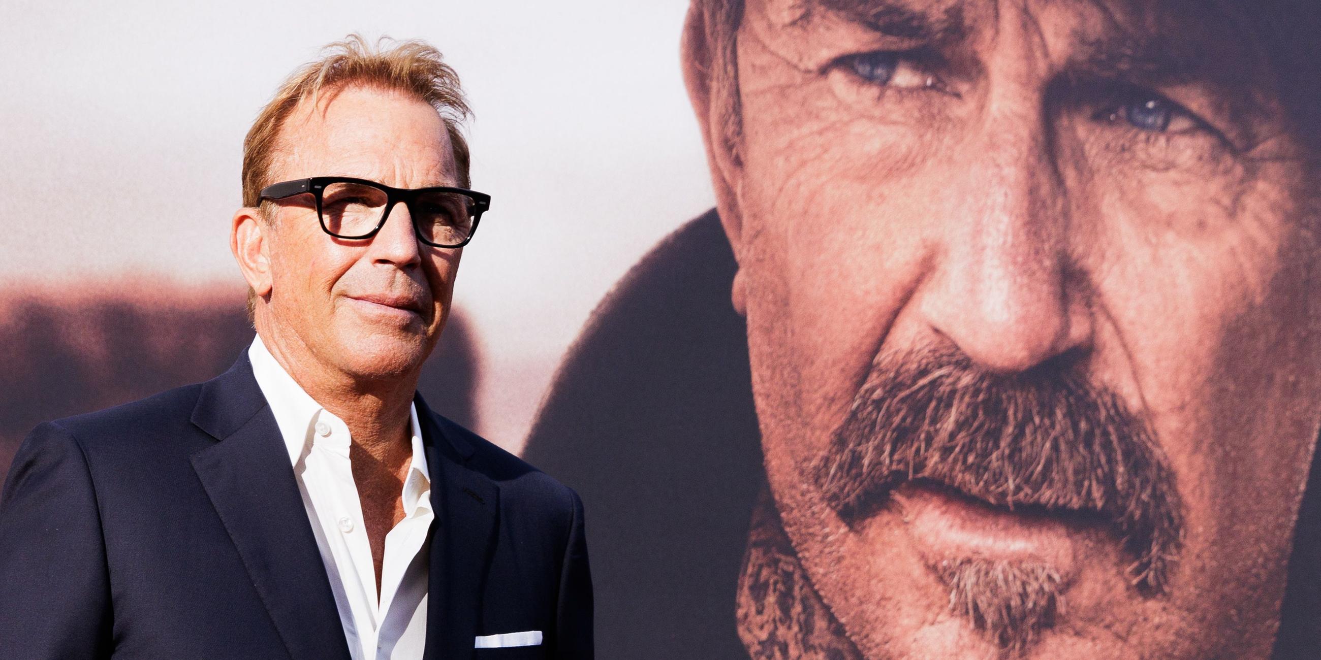 Schauspieler Kevin Costner bei der Deutschlandpremiere seines Films "Horizon" am 04.08.2024 in Berlin.