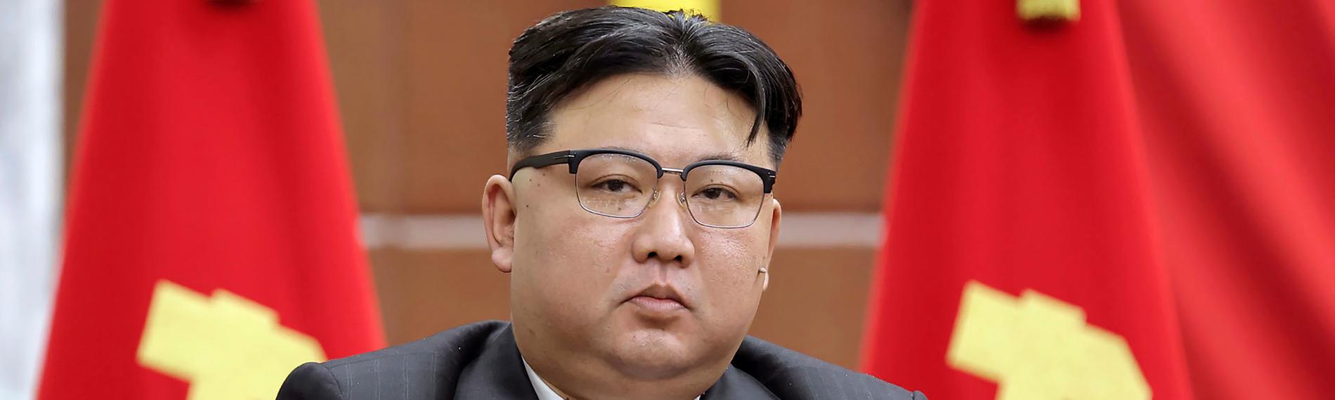 Archiv: Koreas machthaber Kim Jong Un am 26.12.2023