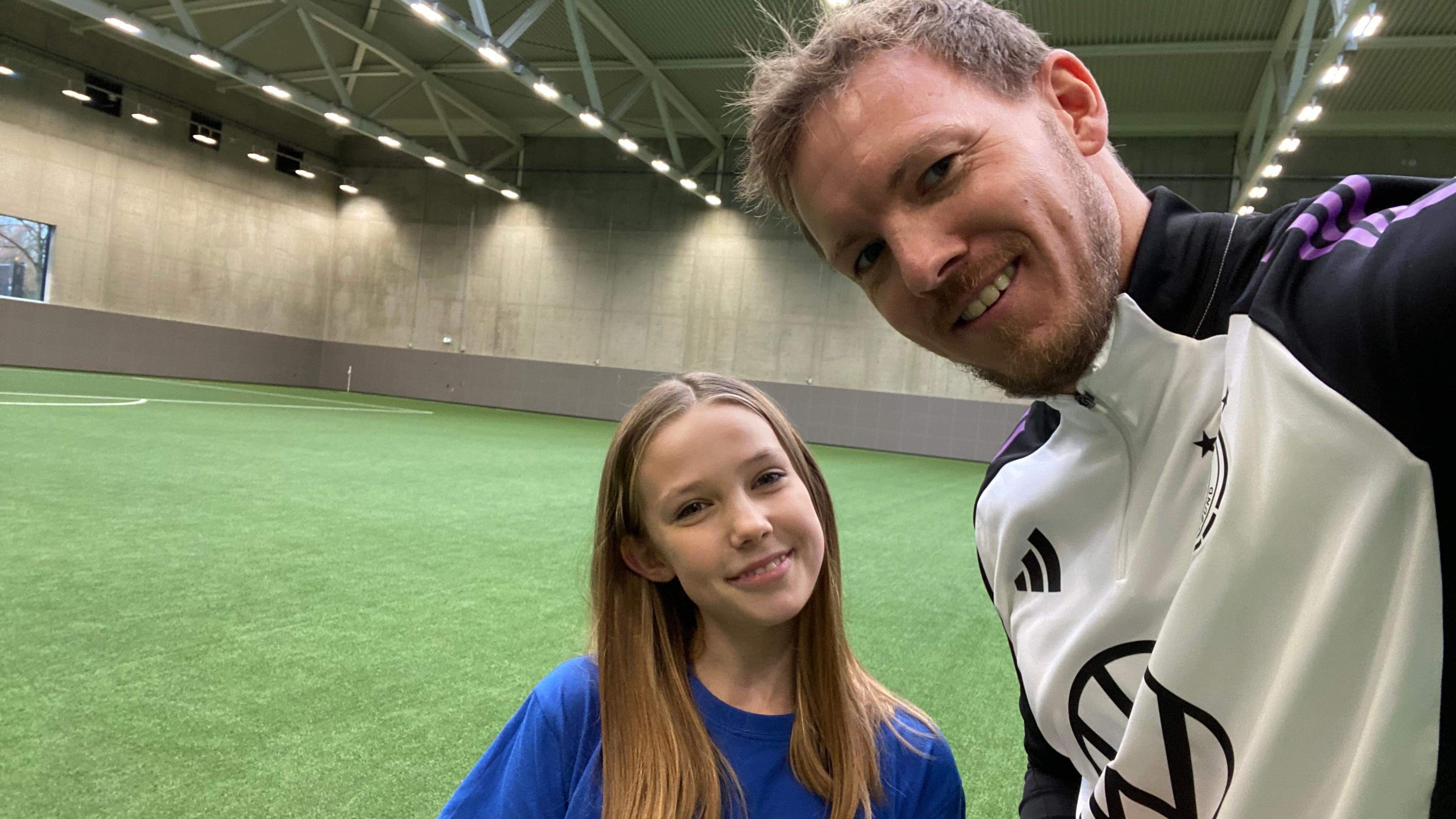 Selfie von Dahlia und Julian Nagelsmann