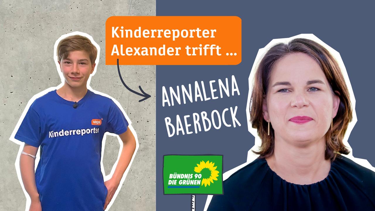 Logo Kinderreporter Interview Mit Annalena Baerbock Die Grunen Zdftivi