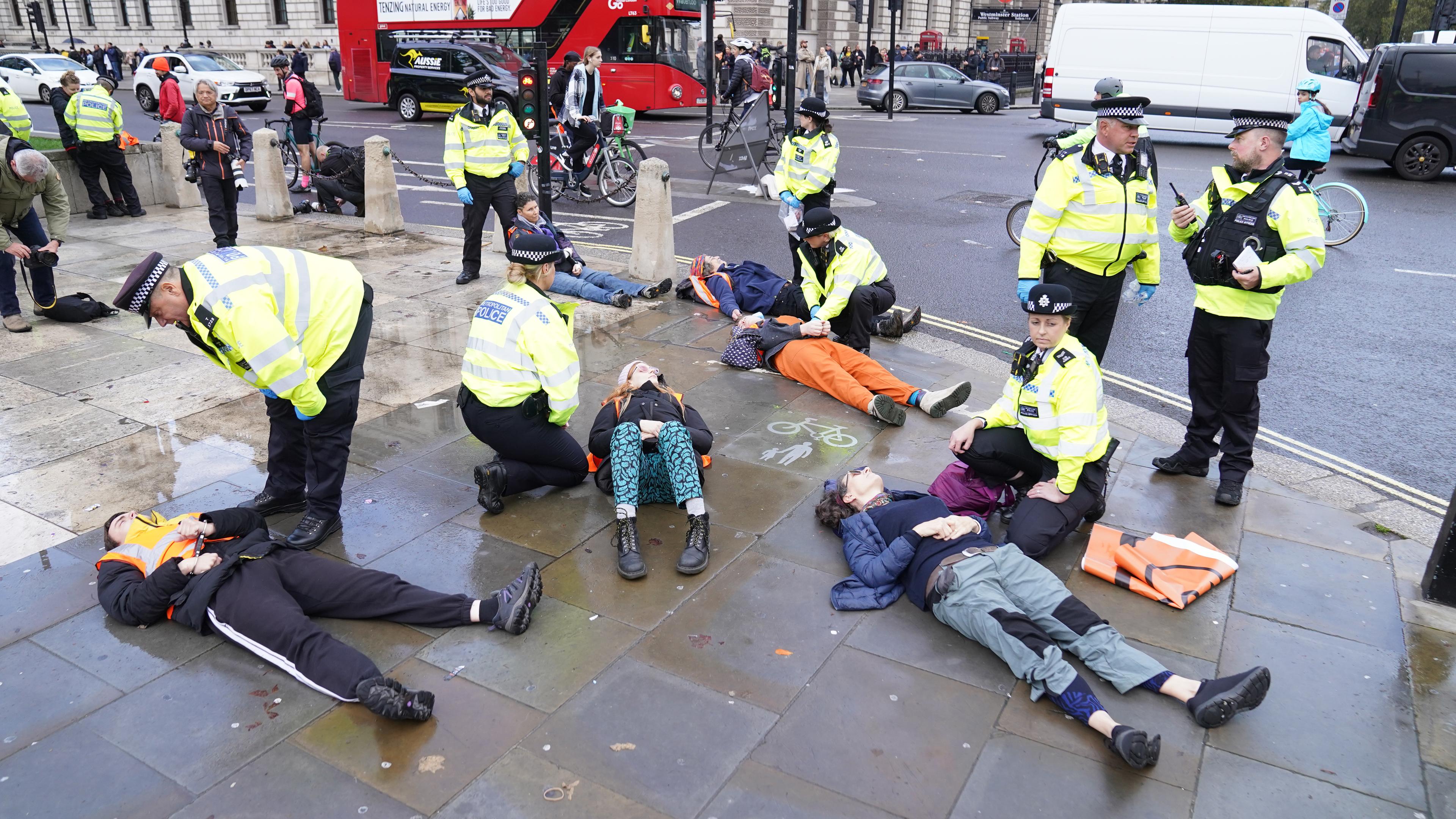 Demonstrationsrecht in Großbritannien