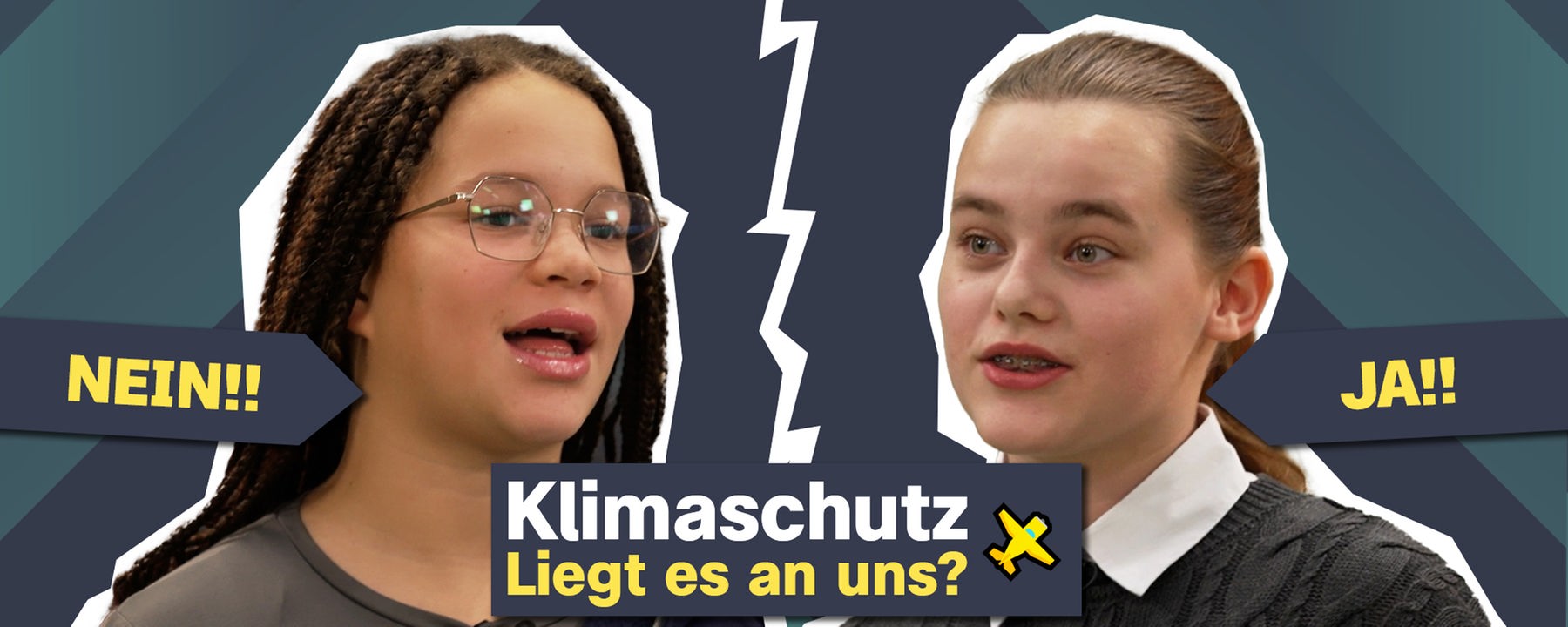 Schüler diskutieren über den Einsatz gegen den Klimawandel