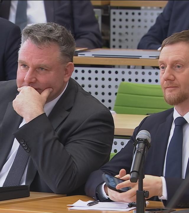 Michael Kretschmer nach der Wahl zum Ministerpräsidenten