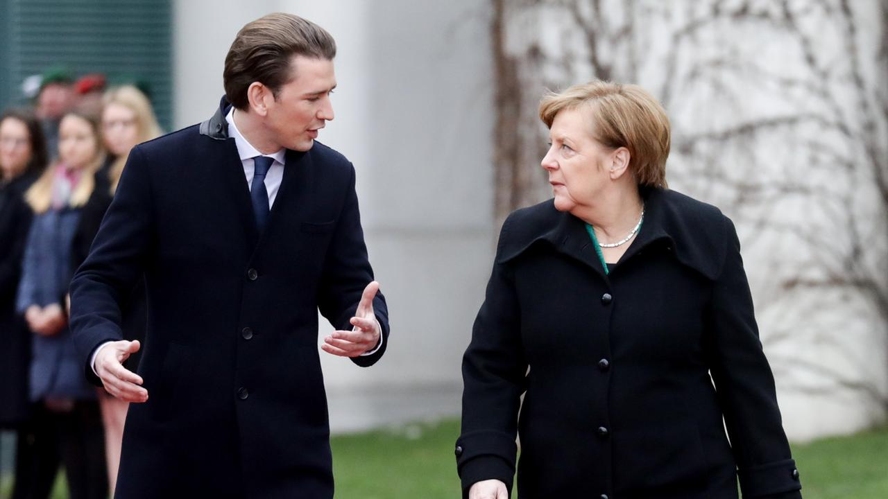 Antrittsbesuch: Kurz In Berlin Eingetroffen - ZDFheute