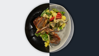 Die Küchenschlacht - Lamm-saltimbocca Mit Artischocken-kartoffel-salat Vom 27.02.2025