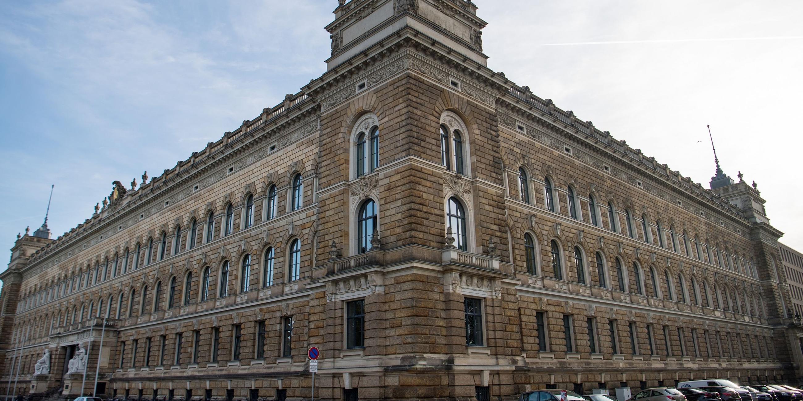 Das Landgericht in Dresden.