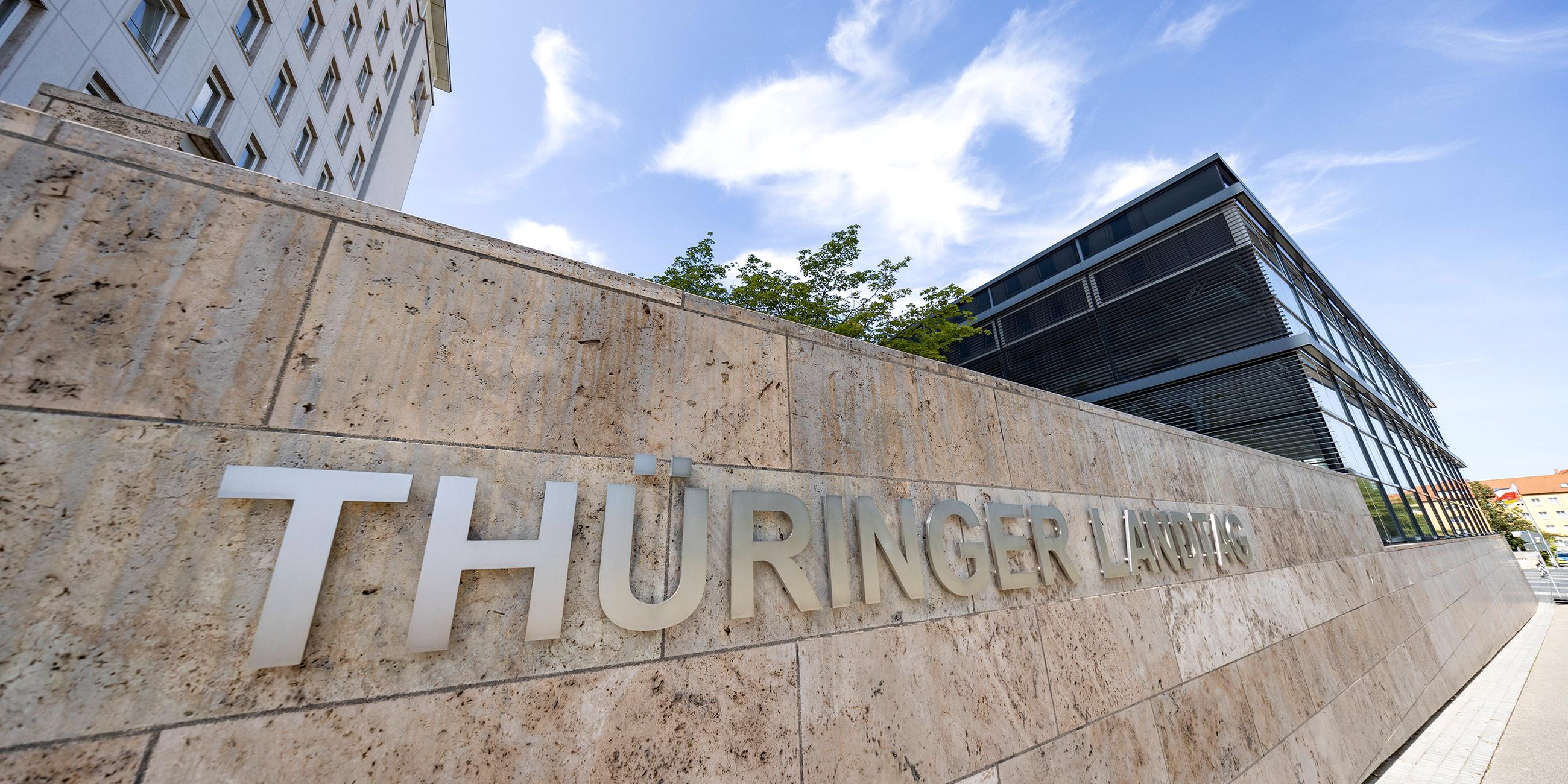 Thüringer Landtag in Erfurt