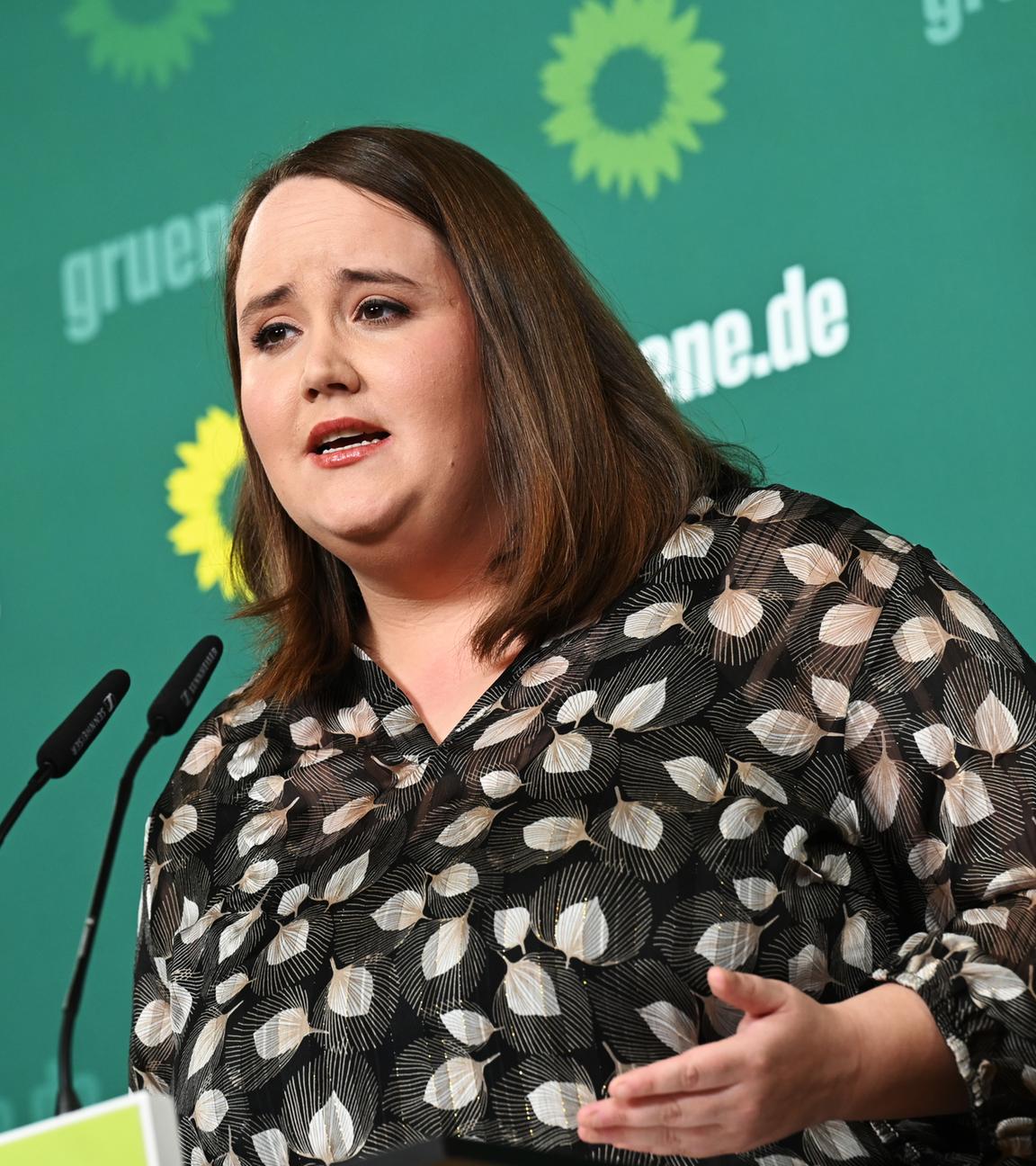 Grünen-Chefin Ricarda Lang ist gegen die Abschaffung der Rente mit 63. (Archivbild)