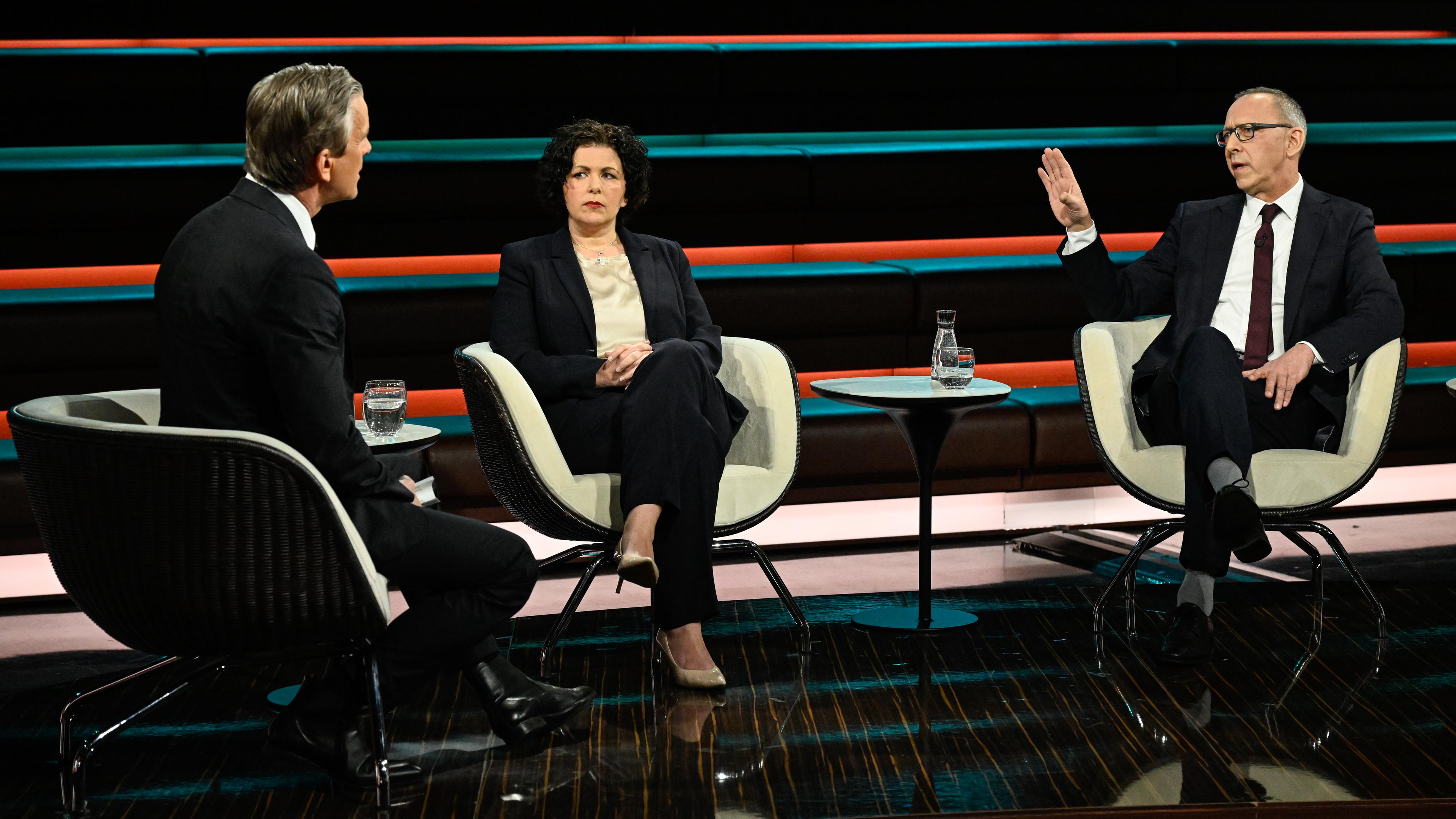 Amira Mohamed Ali und Jörg Urban zu Gast bei "Markus Lanz".