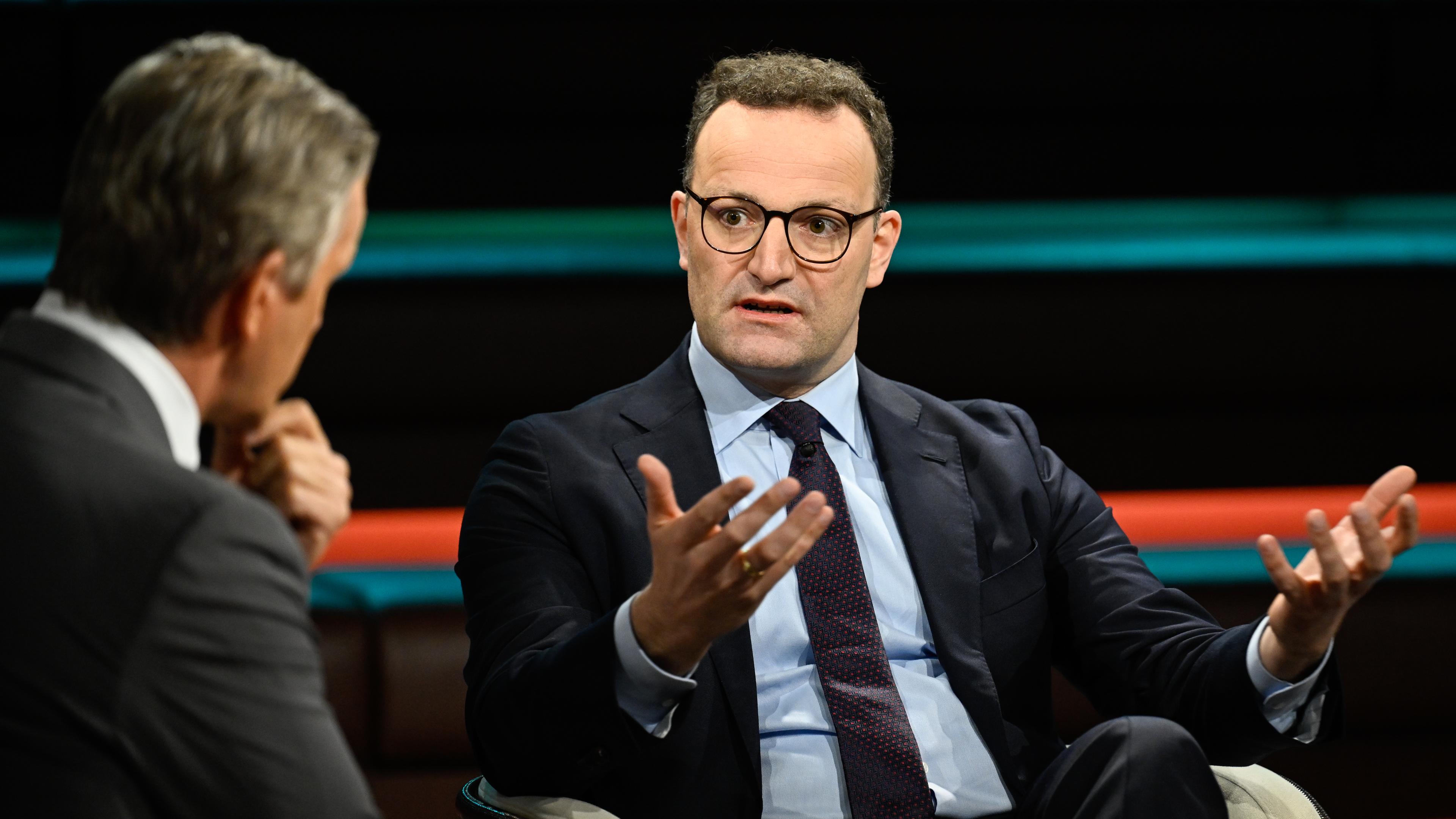 Jens Spahn zu Gast bei "Markus Lanz".