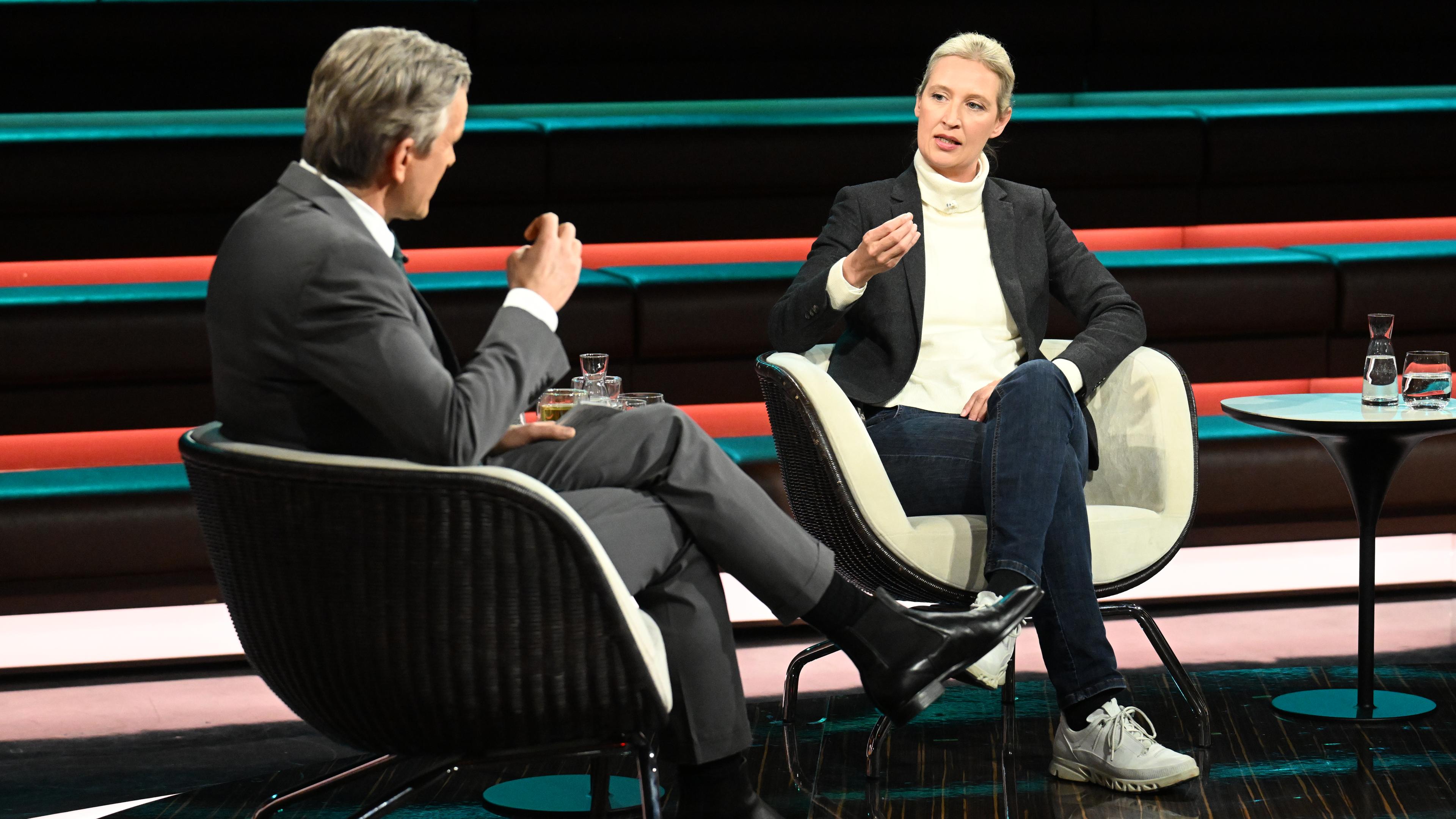 Alice Weidel zu Gast bei "Markus Lanz".