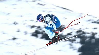  - Alpine Ski-wm, Team-kombination Frauen, Abfahrt Live