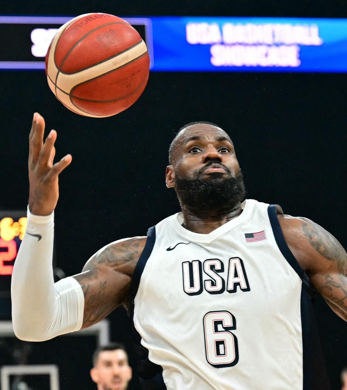 Basketball-Superstar LeBron James ist Fahnenträger der USA bei den Olympischen Spielen in Paris