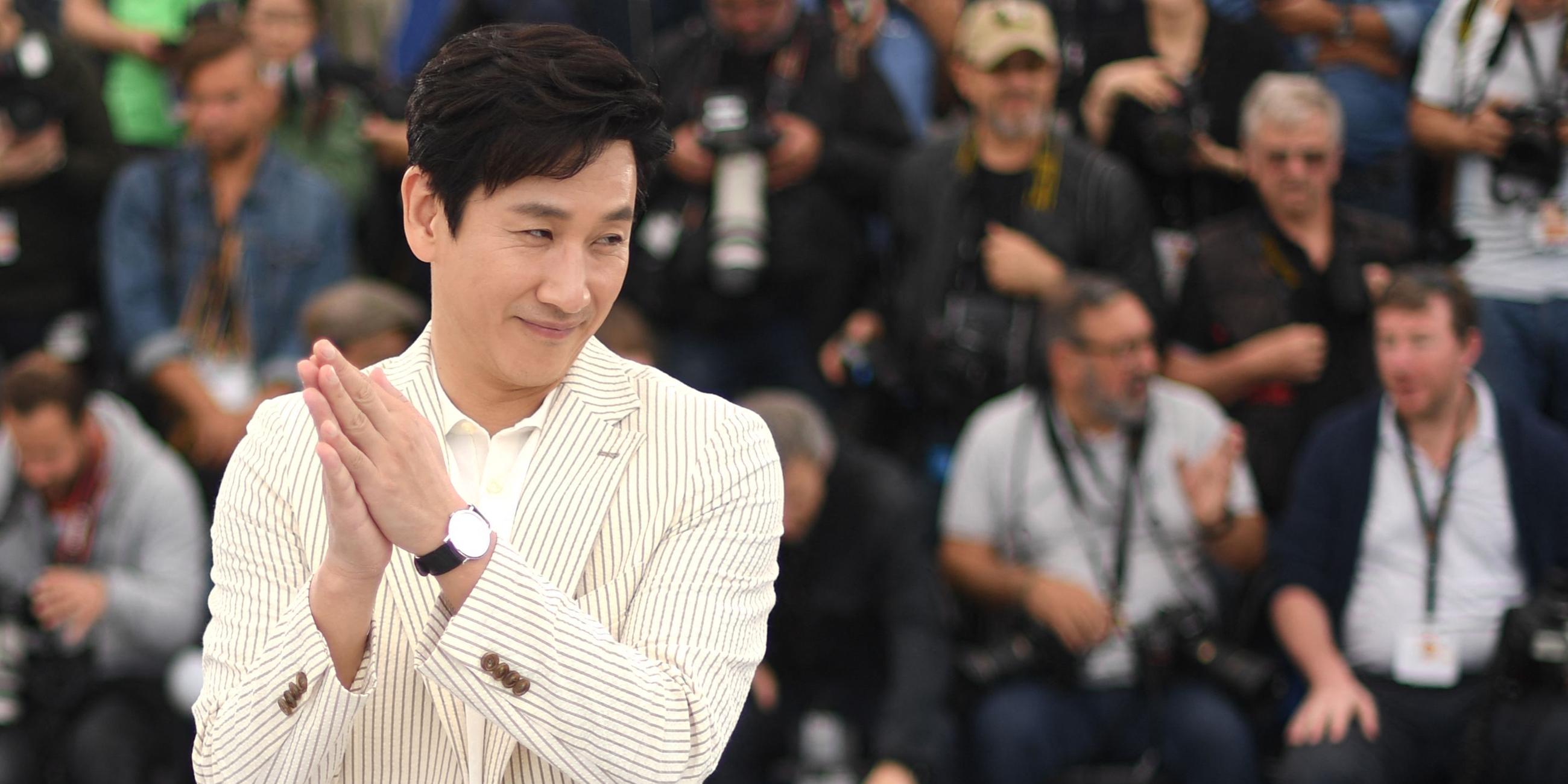 Lee Sun Kyun bei einer Filmpremiere.