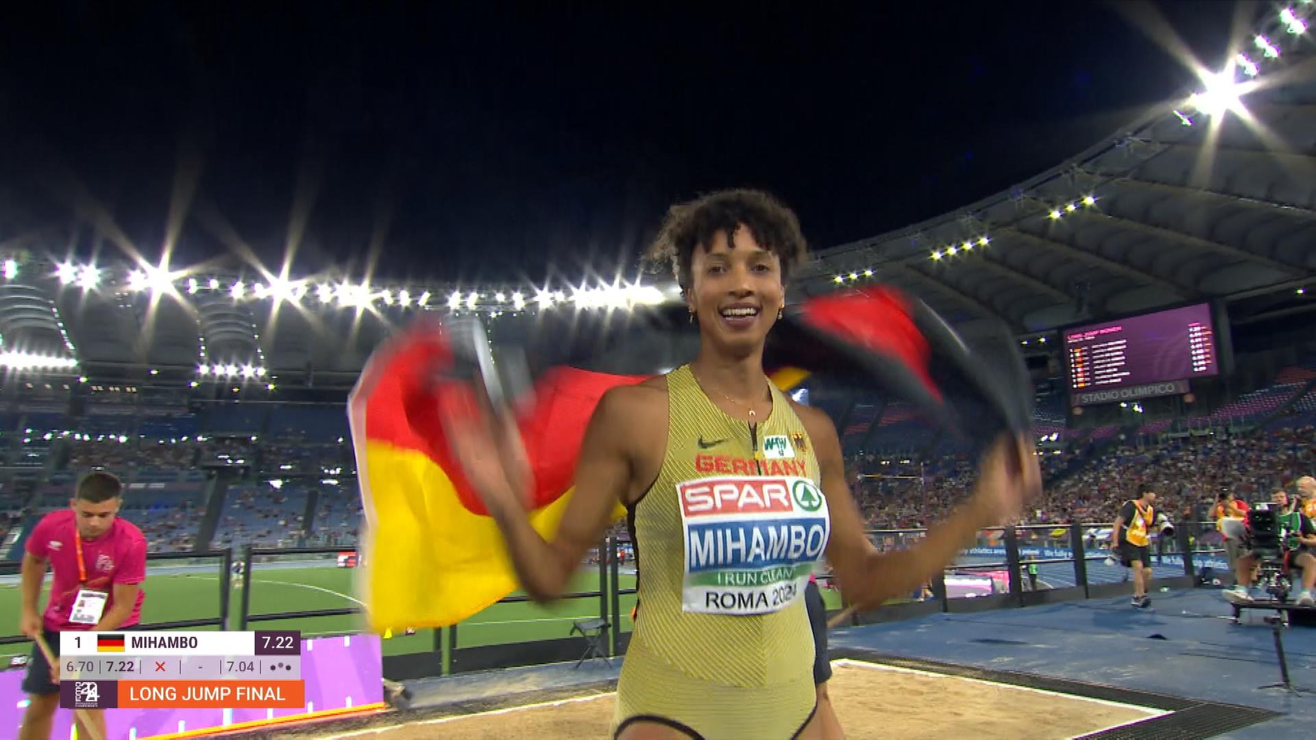 Leichtathletik: Mihambo springt zu Gold