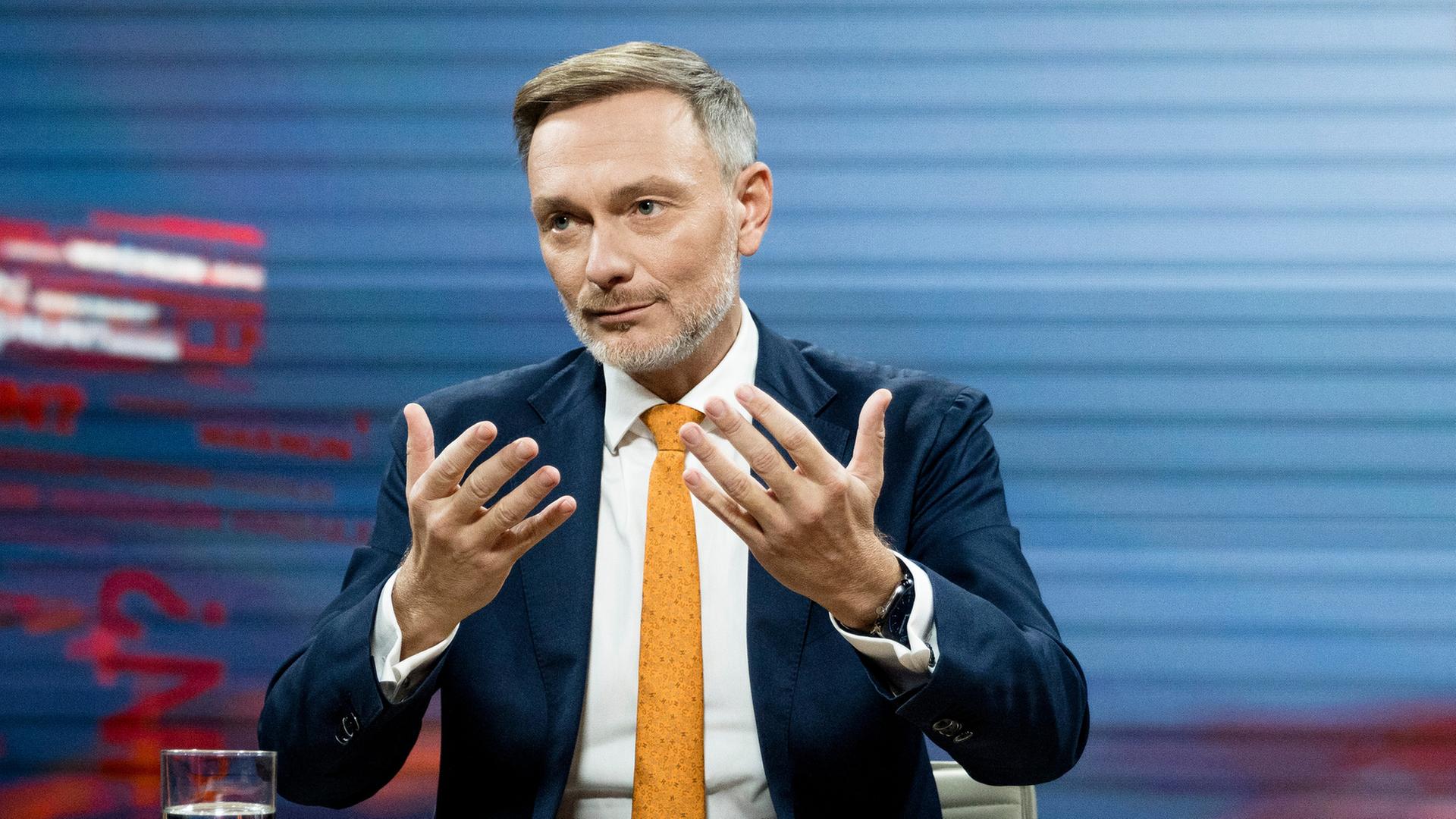 Christian Lindner im ZDF-spezial