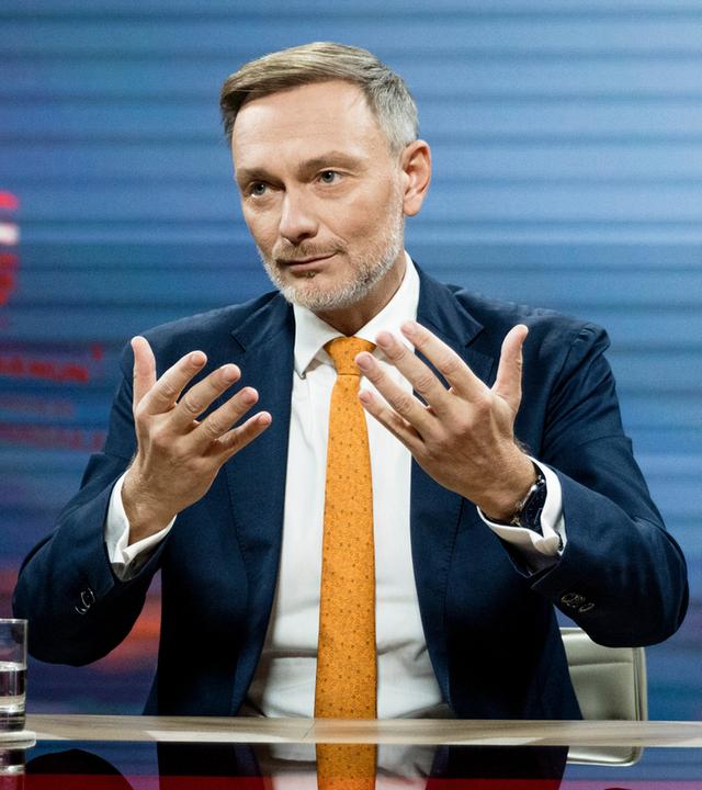 Christian Lindner im ZDF-spezial