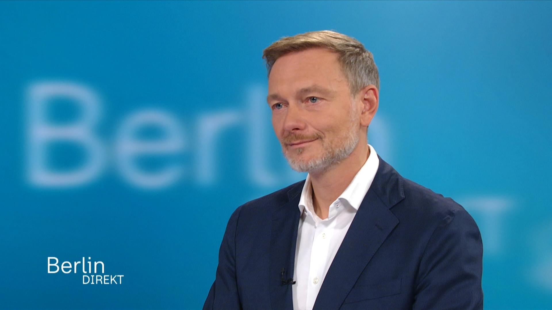 Christian Lindner bei BERLIN DIREKT am 3. November 2024