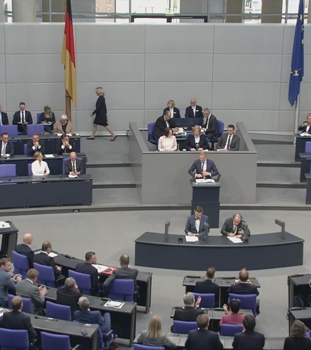 Lindner im Bundestag