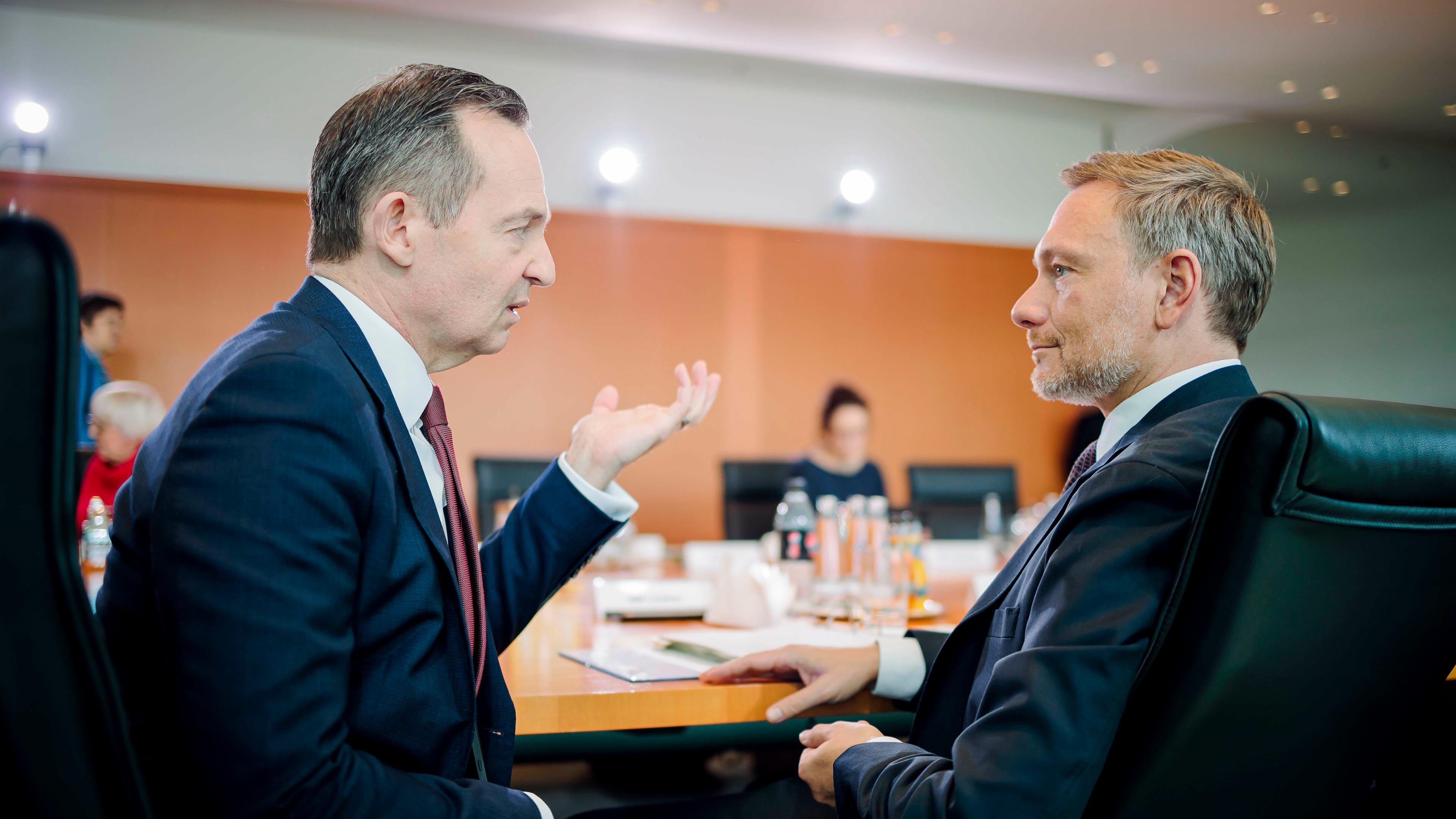 Christian Lindner und Volker Wissing