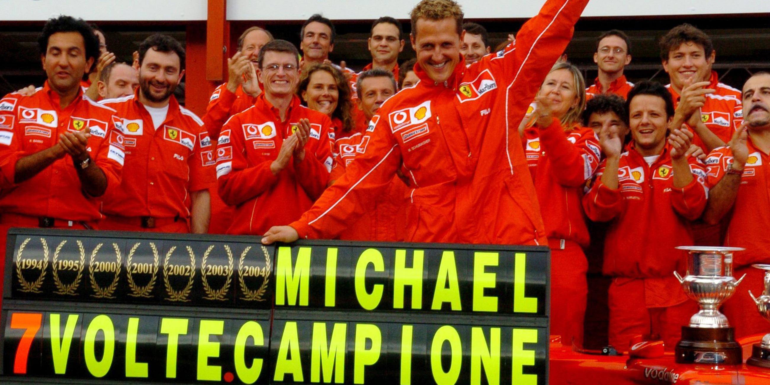 Der deutsche Formel 1 Fahrer Michael Schumacher in Australien