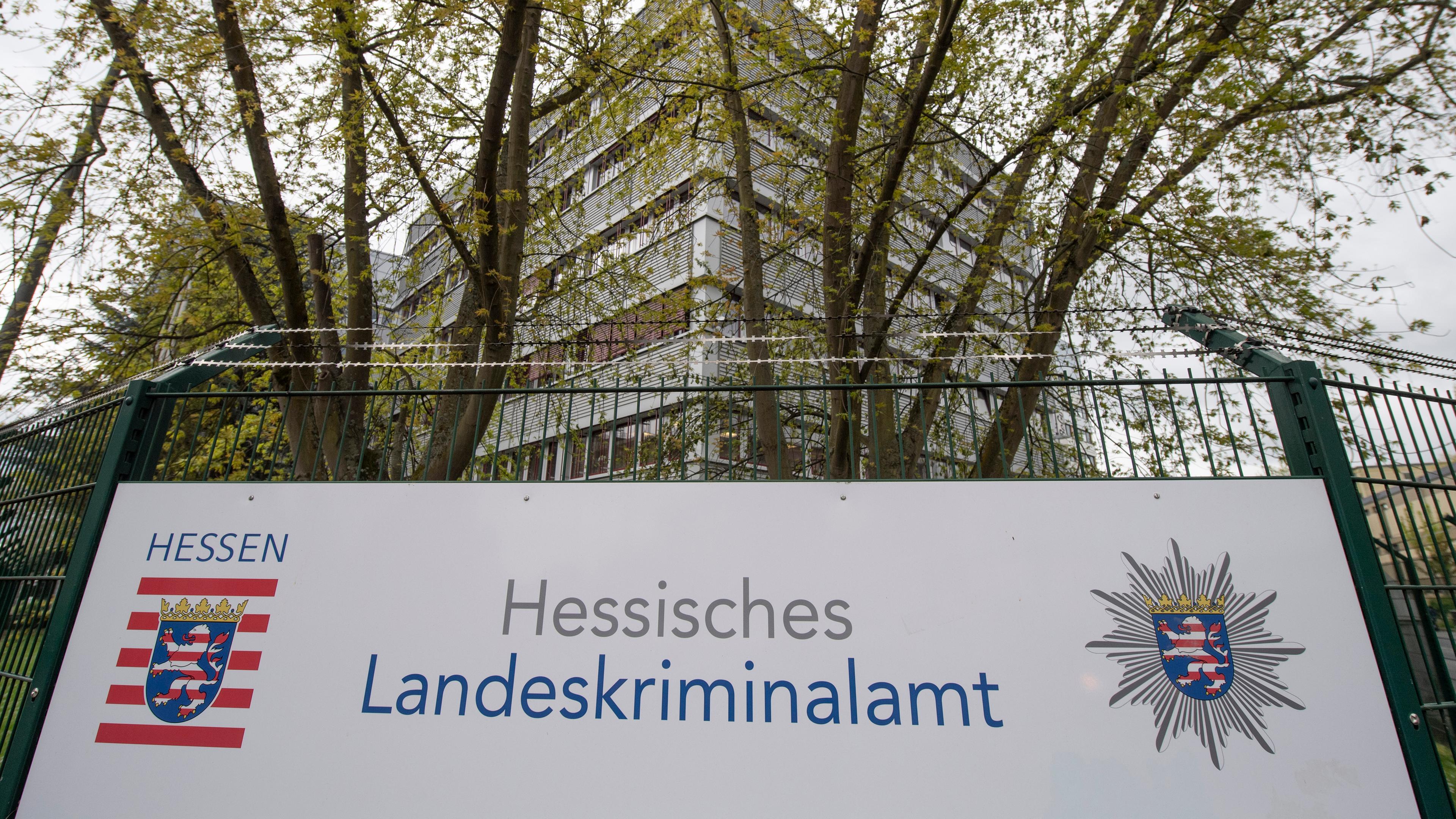 Hessen, Wiesbaden: Die Zentrale des Hessischen Landeskriminalamtes (LKA) in Wiesbaden. 
