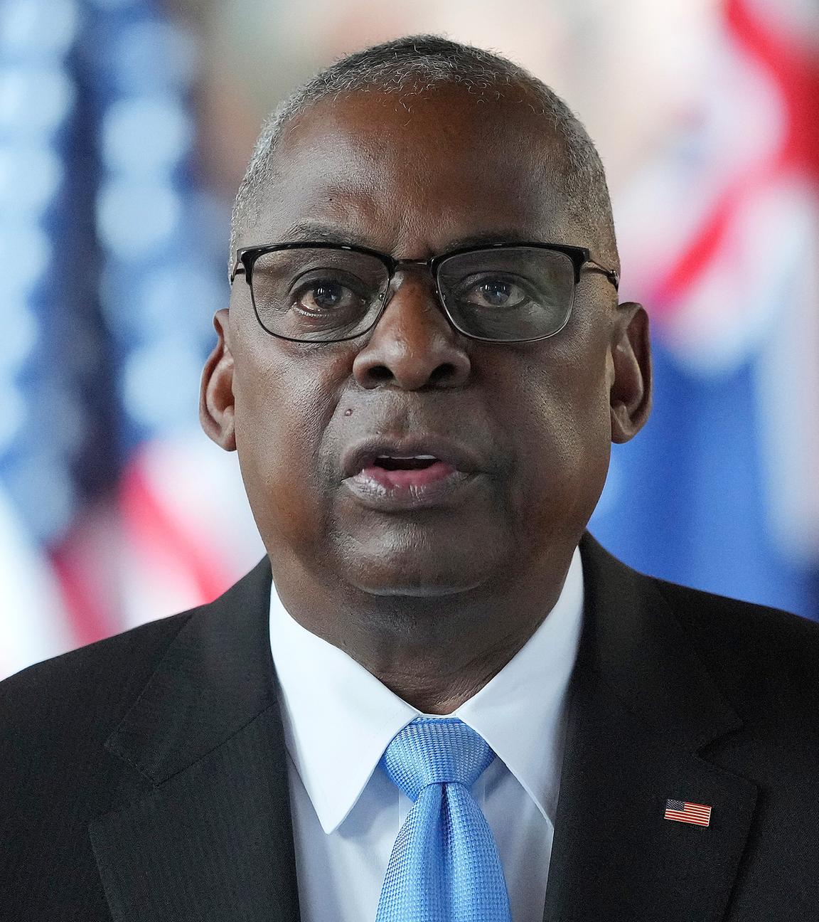 US-Verteidigungsminister Lloyd Austin, aufgenommen am 26.09.2024 in London (Großbritannien)