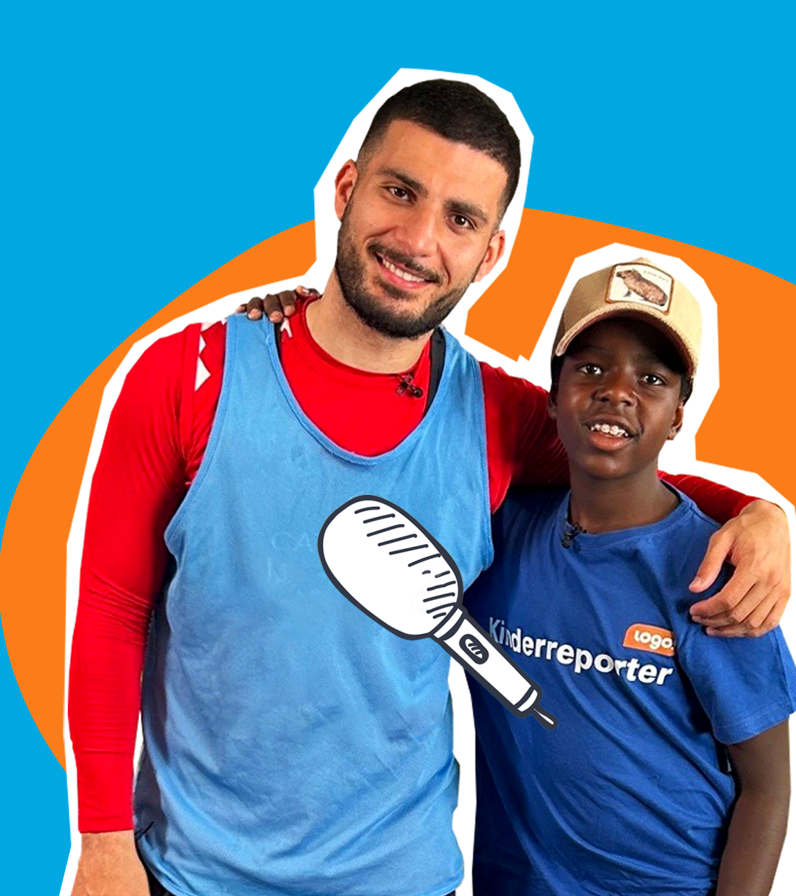 logo! Kinderreporter Momo trifft Deniz Undav