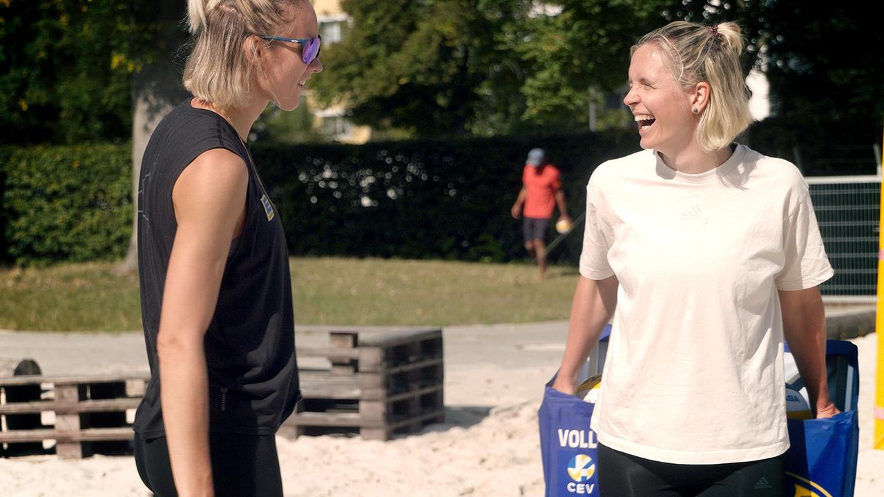 Beachvolleyball Doku Ludwig & Lippmann Olympia 2024 ZDFmediathek